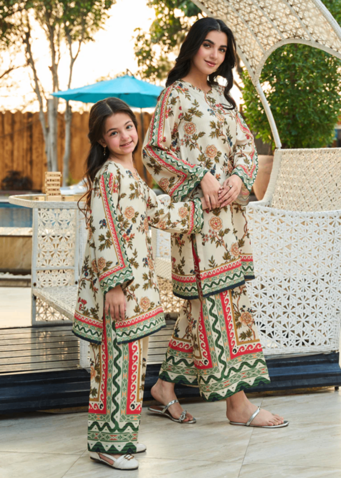 blended wool Co Ord Sets in Multi