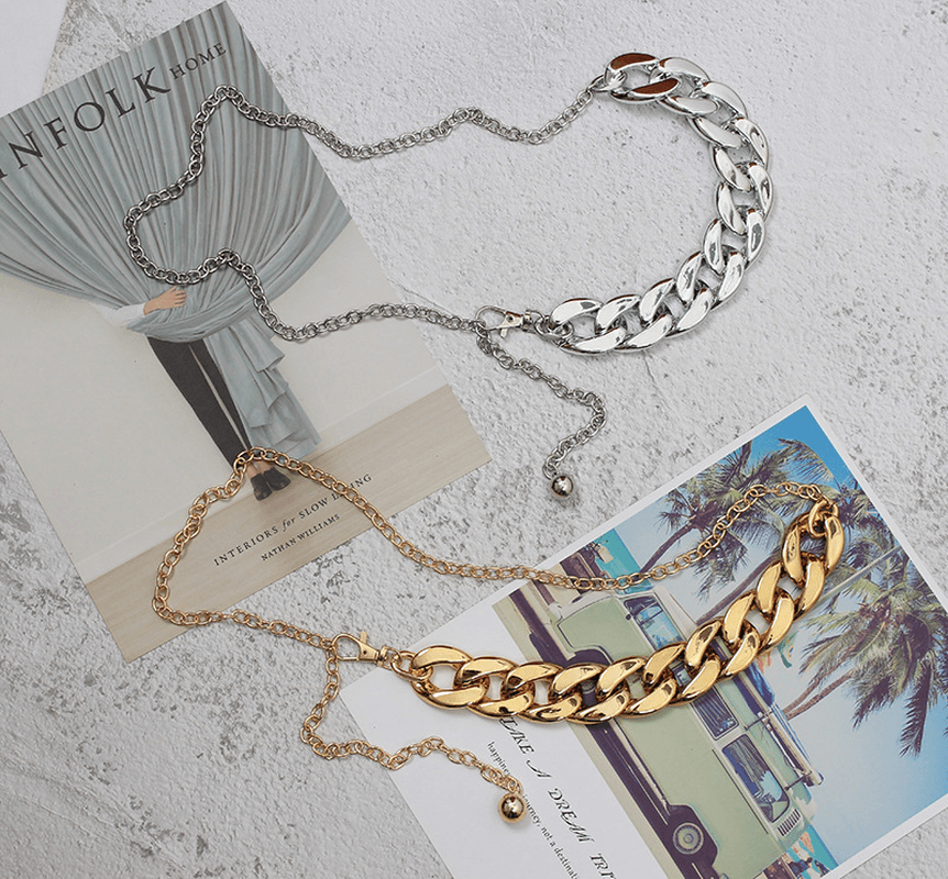 Metal Waist Chain Accessories Women'S Thin Belt Chain Trousers Chain