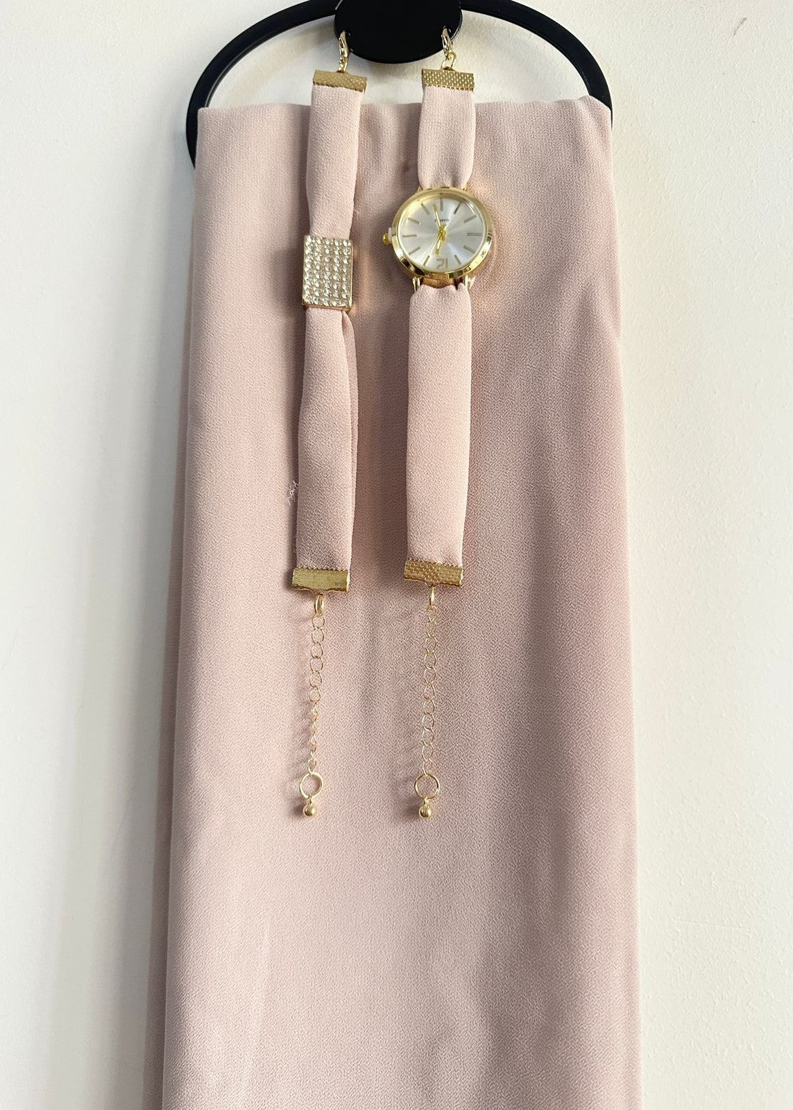 georgette Hijab in Ivory