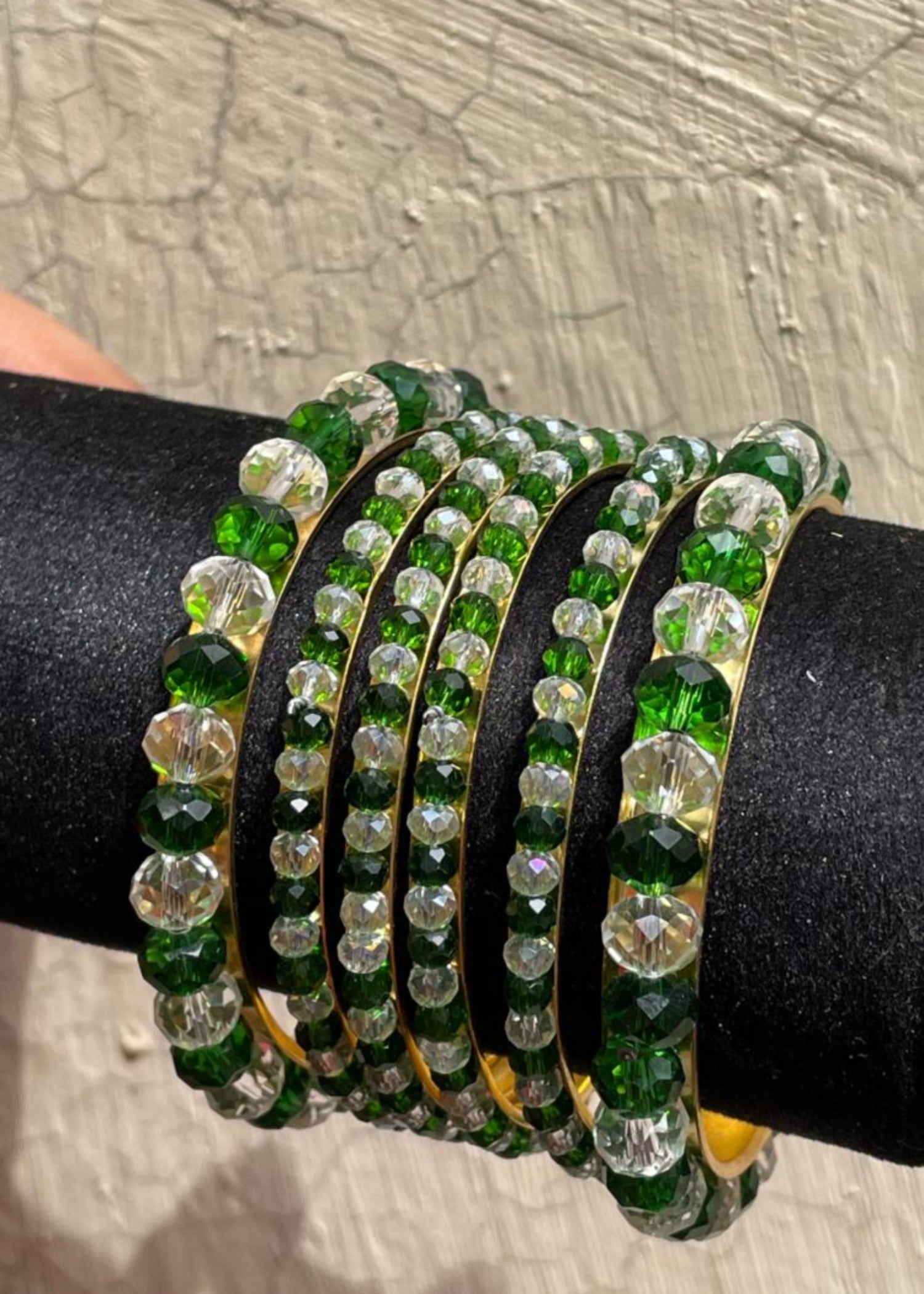 Bangles in Green Color by - Trendy Women Bangles MEK8959