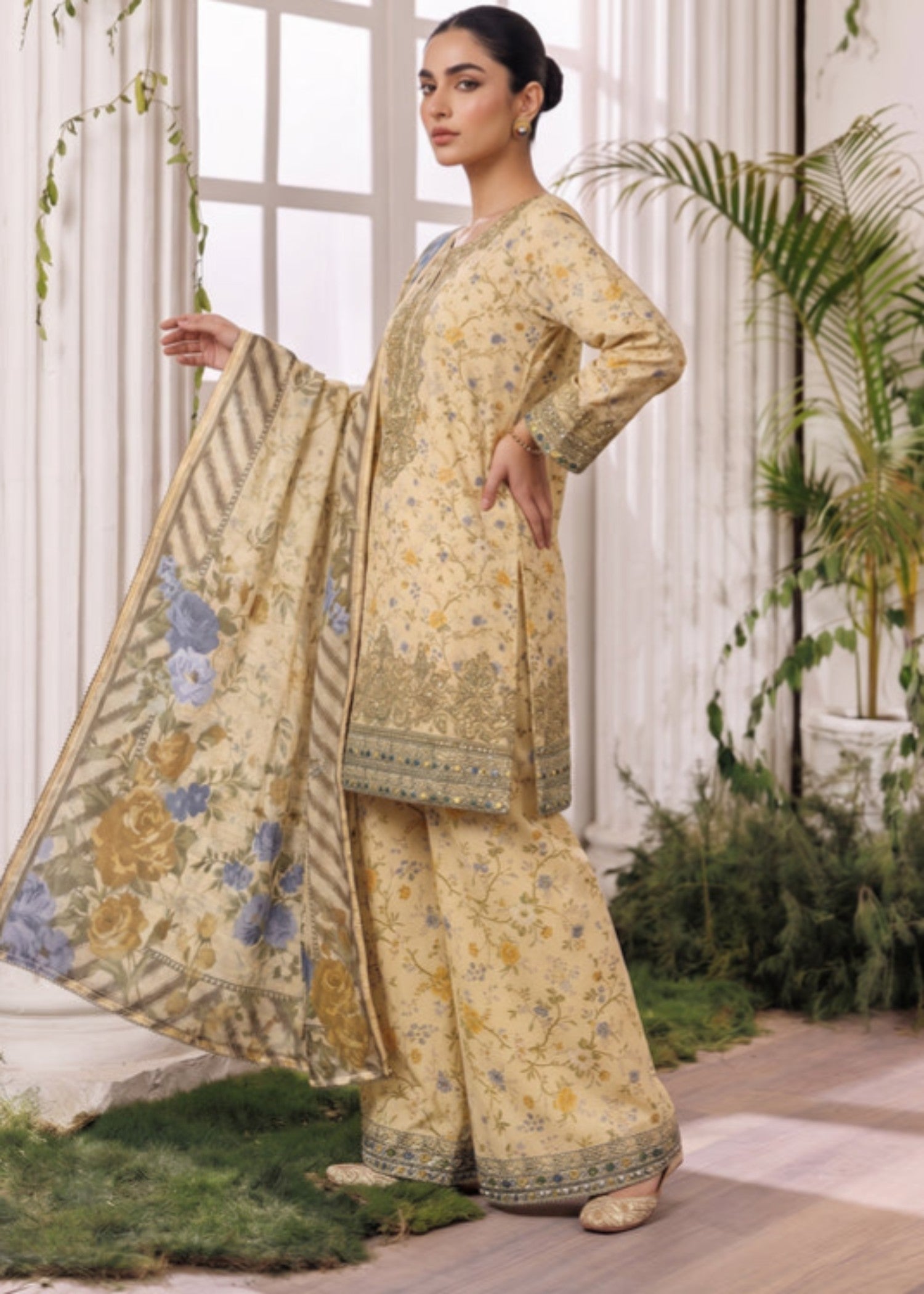 cotton dobby Kurta Set in Cotton