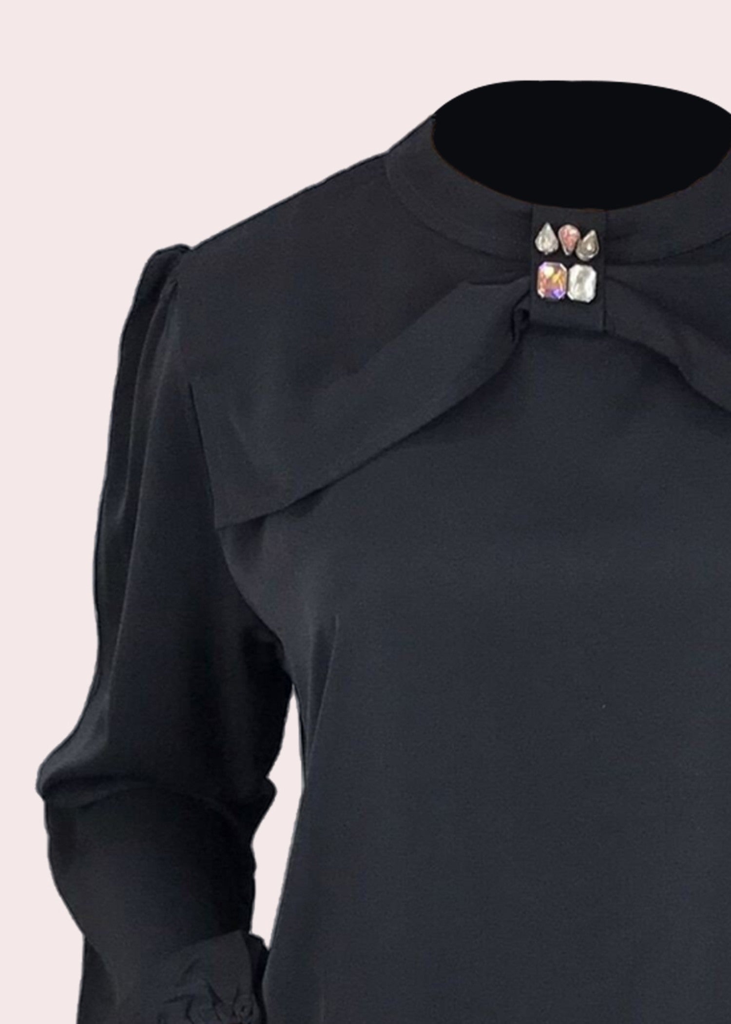 spandex Tunic in Black
