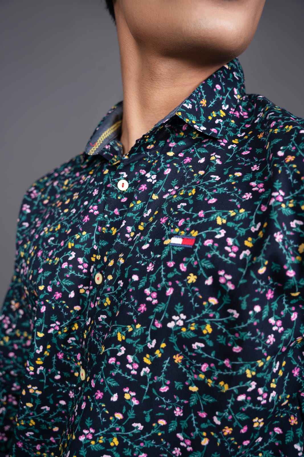 cotton viscose Casual Shirt in Multi
