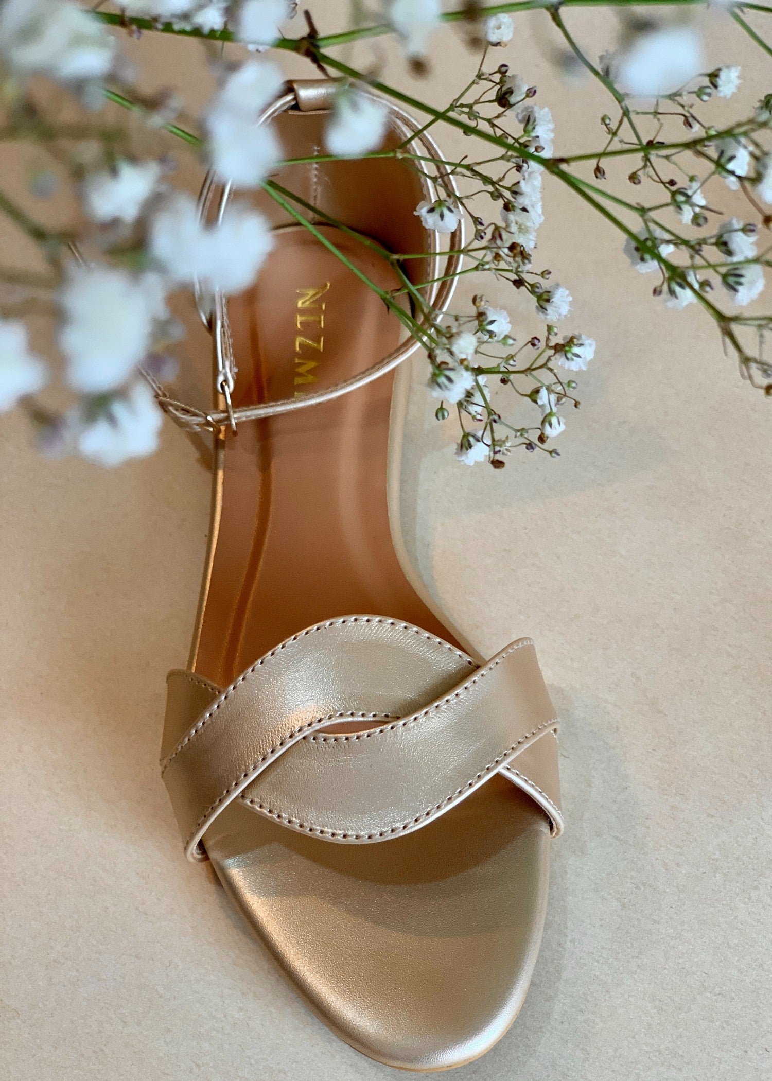 Sandals in Gold by - High Quality Women Sandals UMM8288