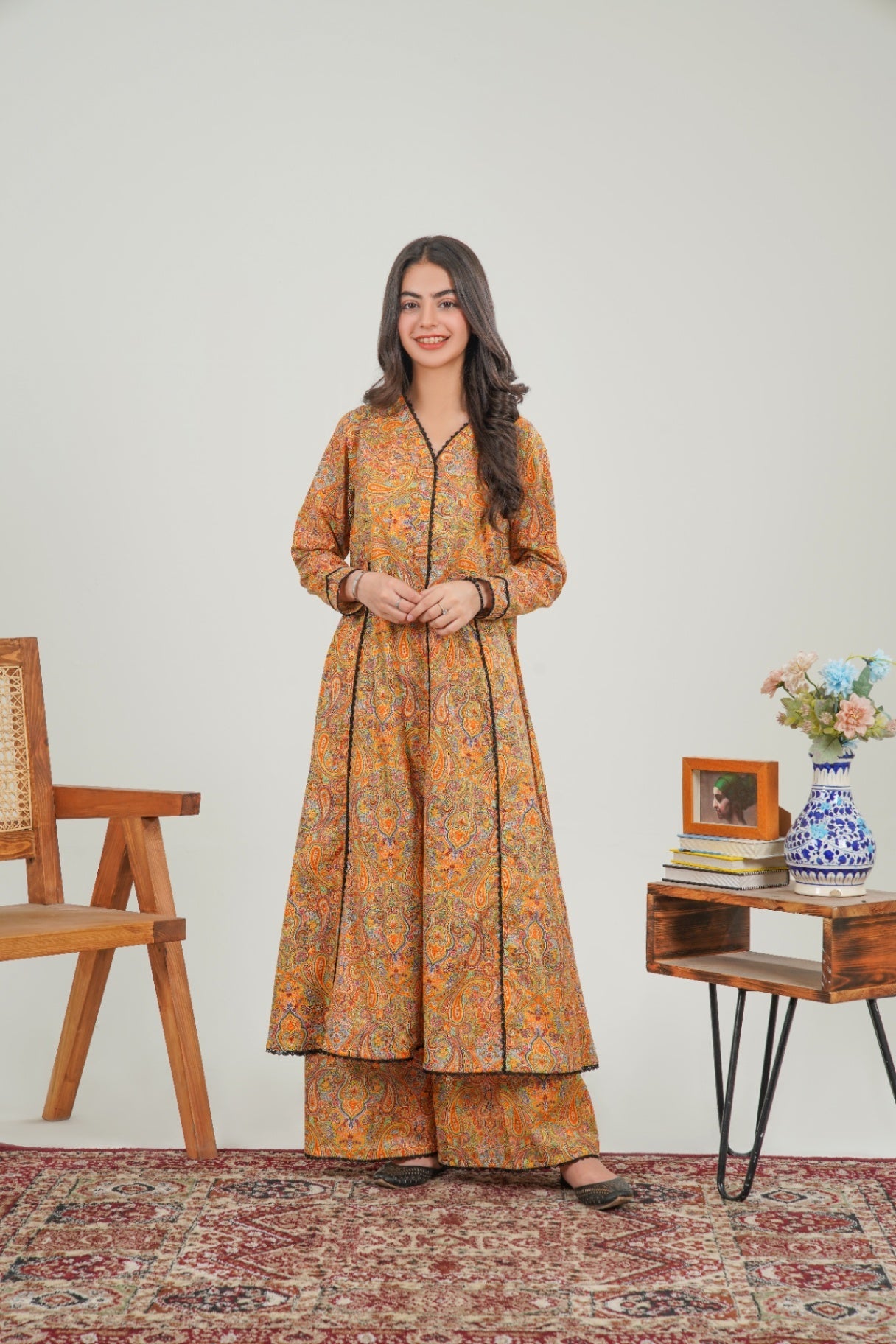 polycotton Pishwas in Multi
