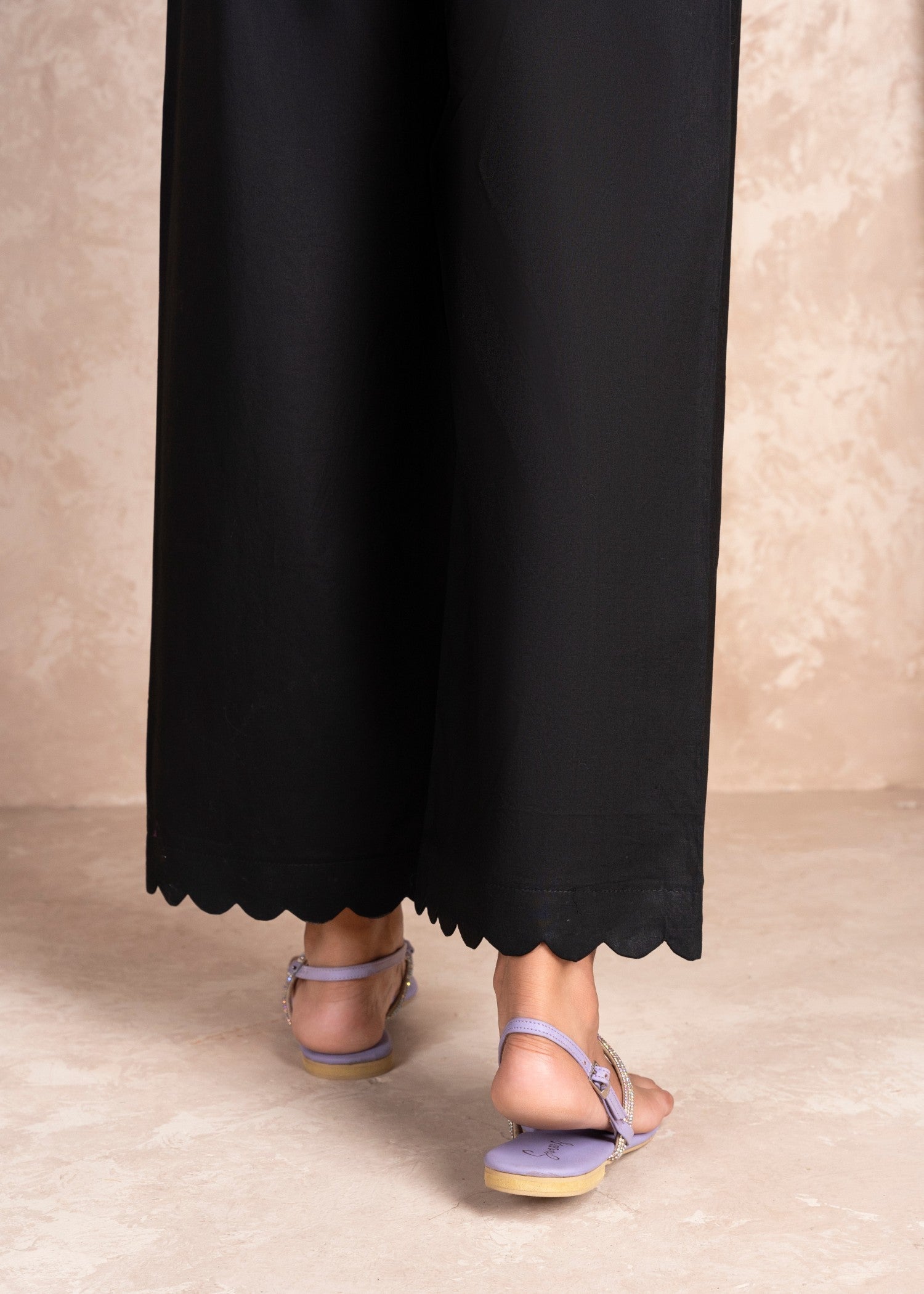 cambric Trousers in Black