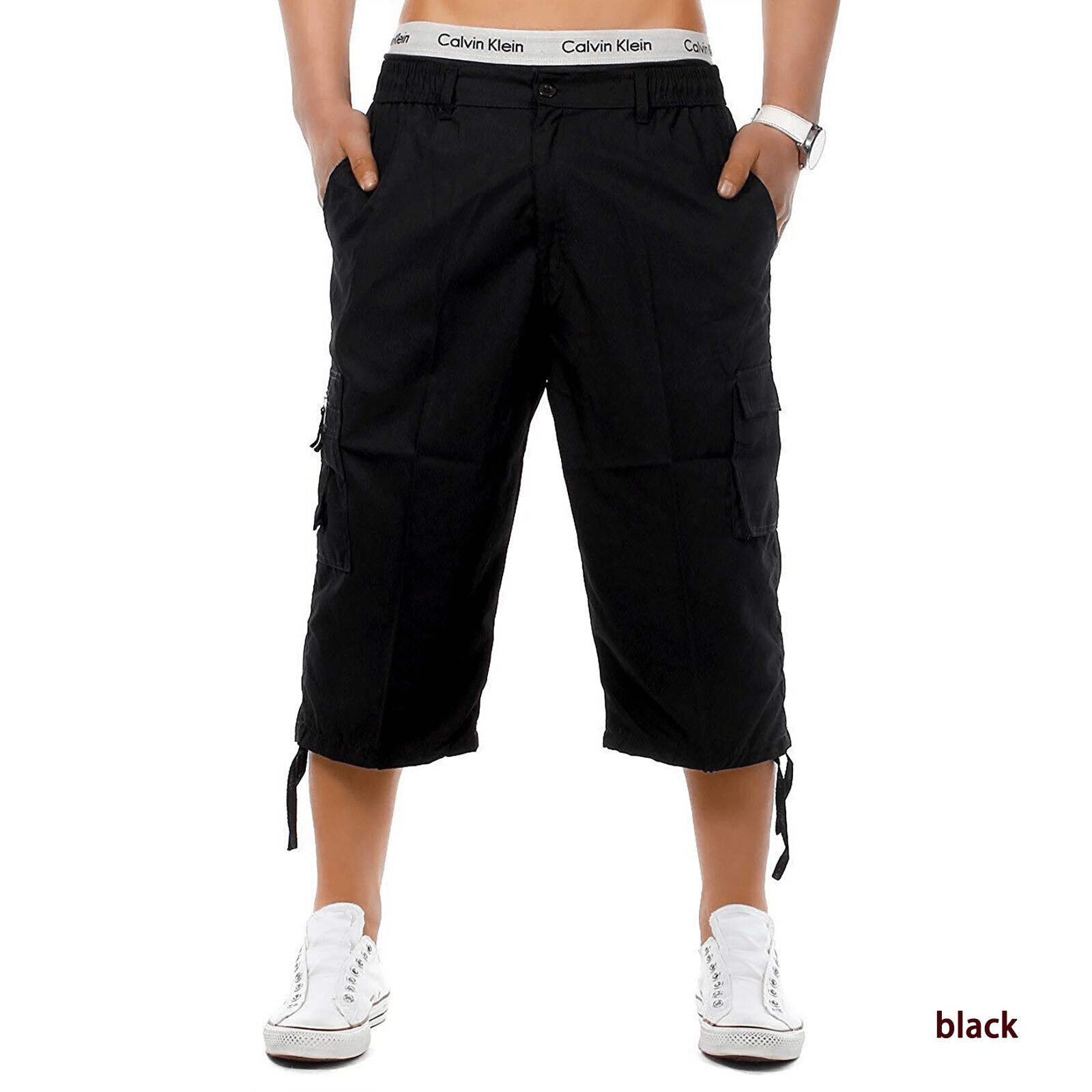 Summer Men'S 7-Point Multi-Pocket Military Pants Cross-Border Men