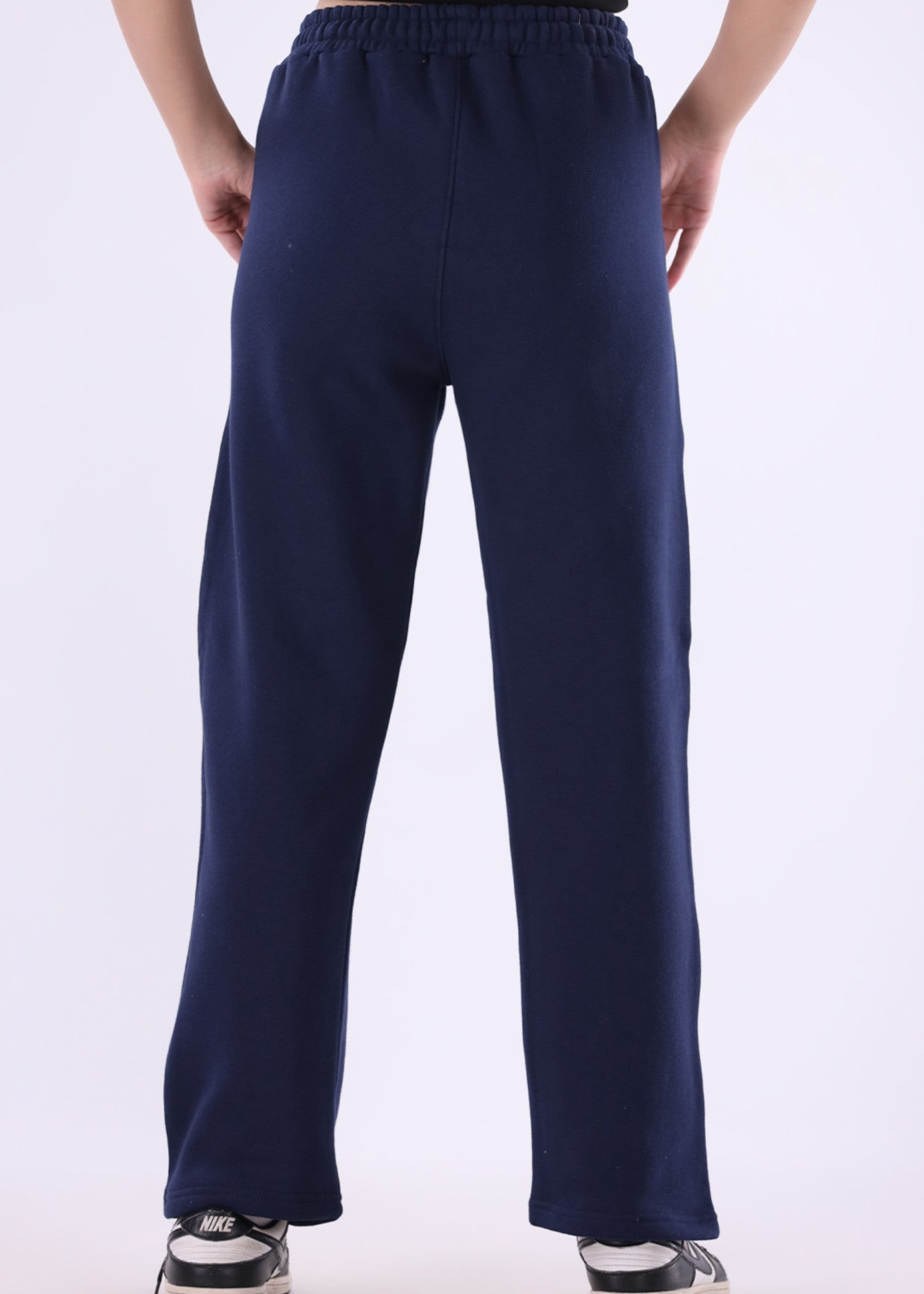 fleece Trousers in Midnight blue