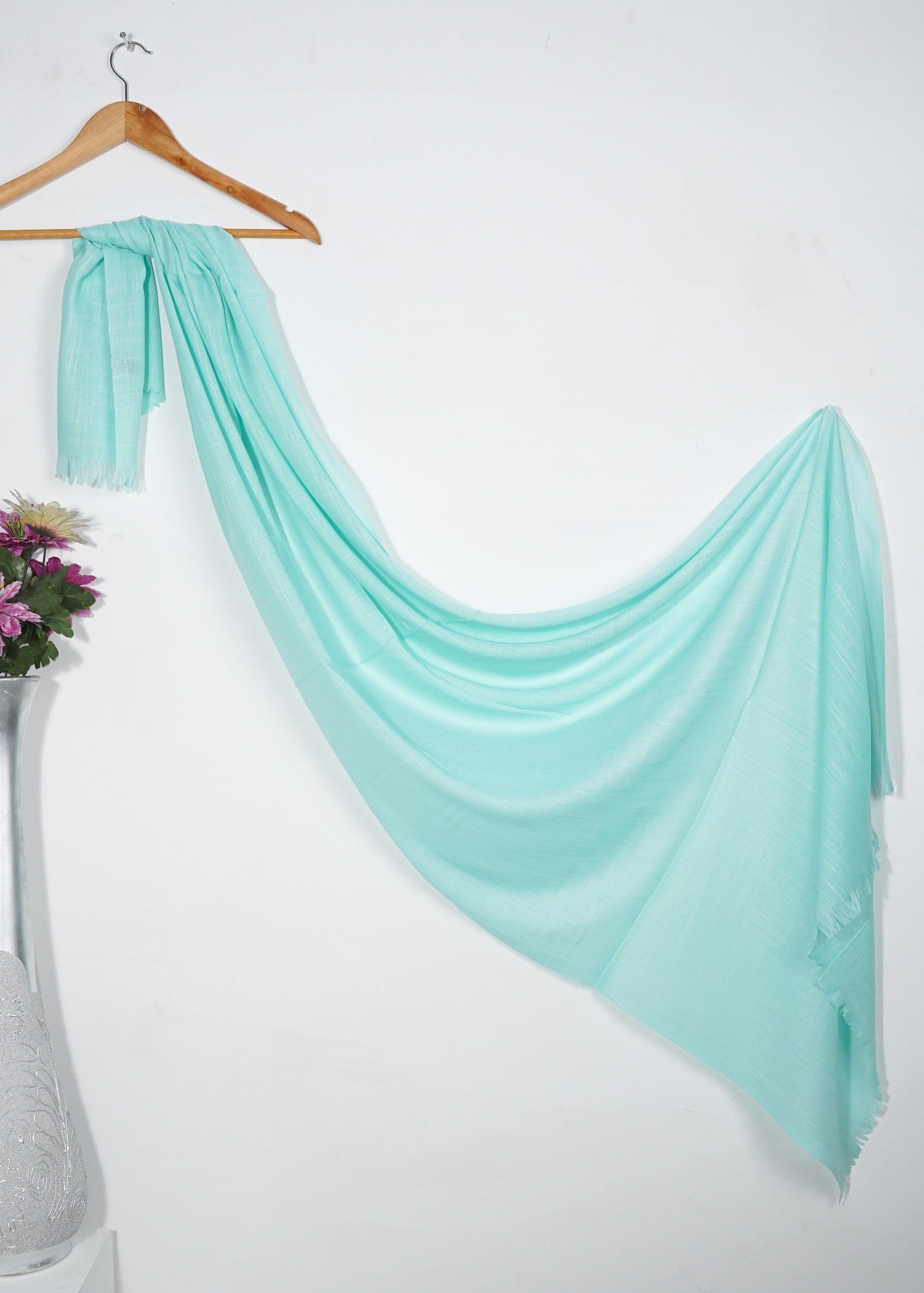 lawn Hijab in Light blue