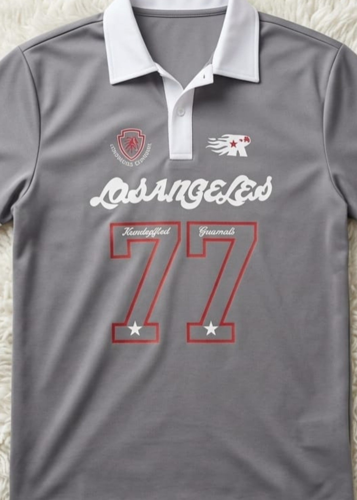 cotton jersey T Shirt in Grey
