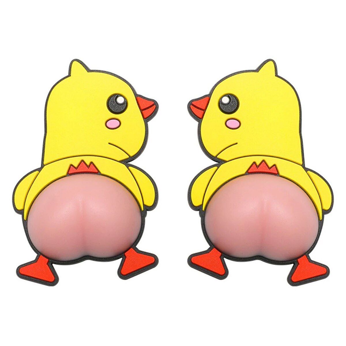 3D Cartoon PVC Anti-collision Stickers for Cars, Phones, and Home Decor