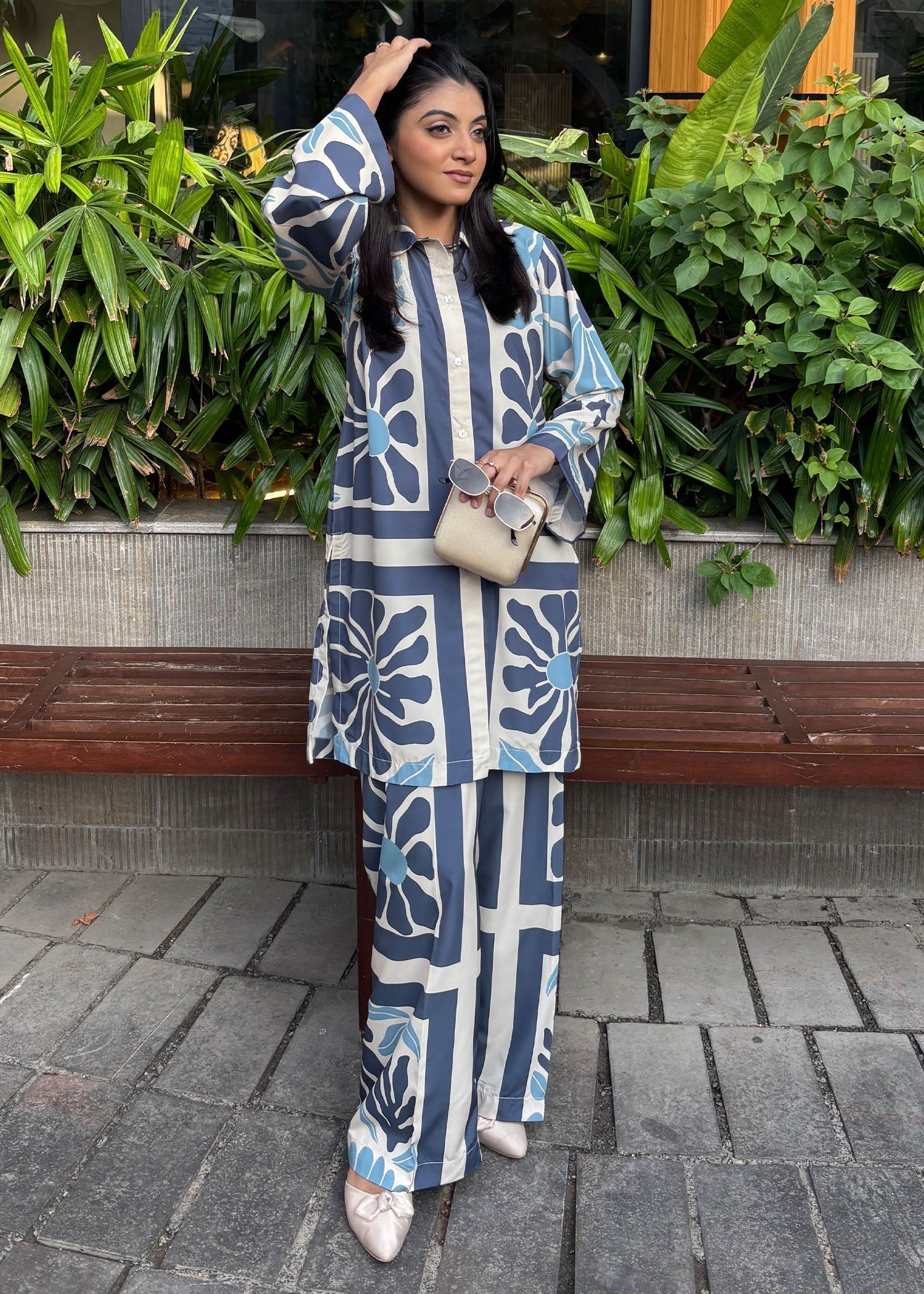 crepe Co Ord Sets in Multi