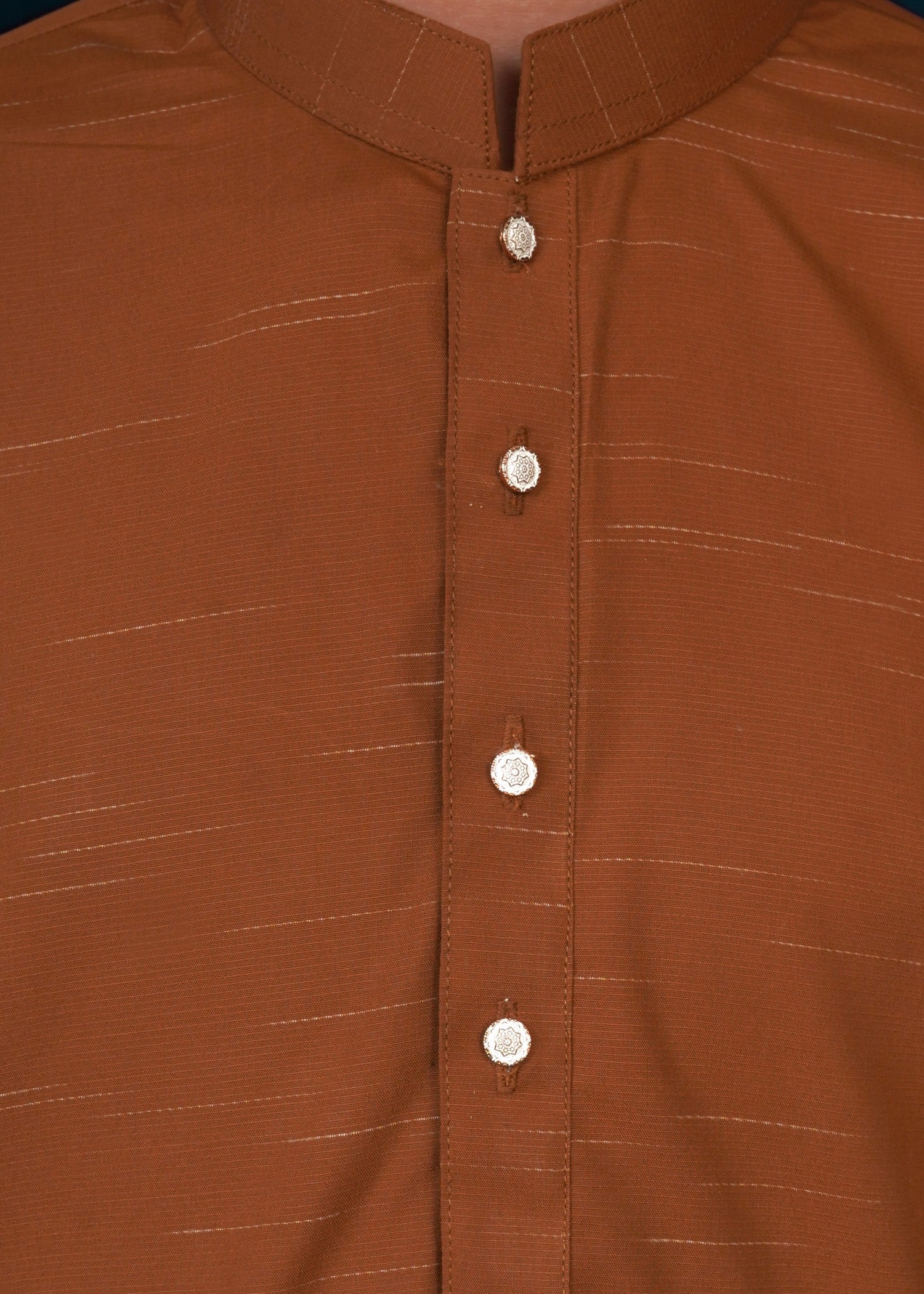 wash & wear Kurta Set in Hazelwood brown