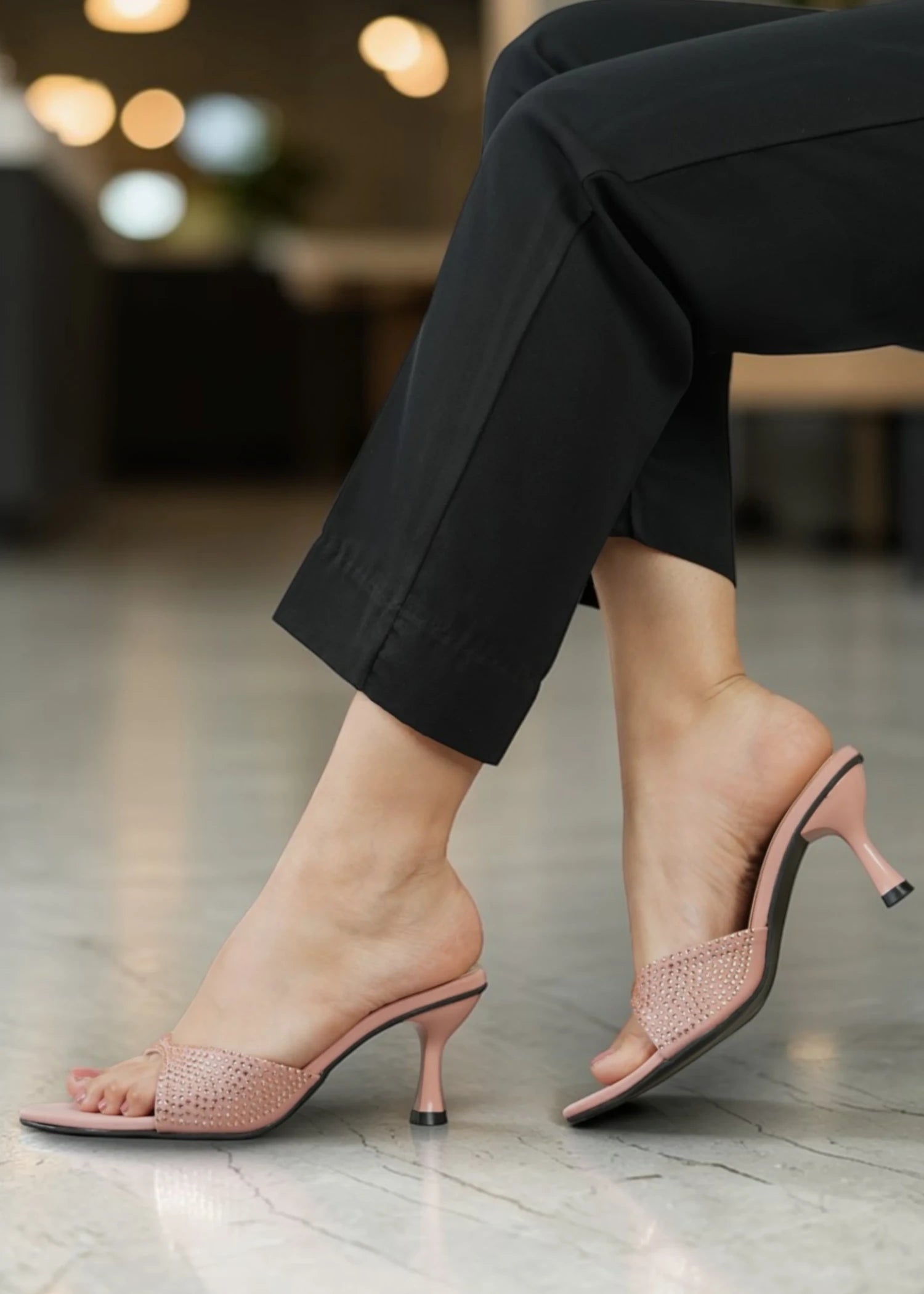 Heels in Pink by - High Quality Women Heels GUA7316
