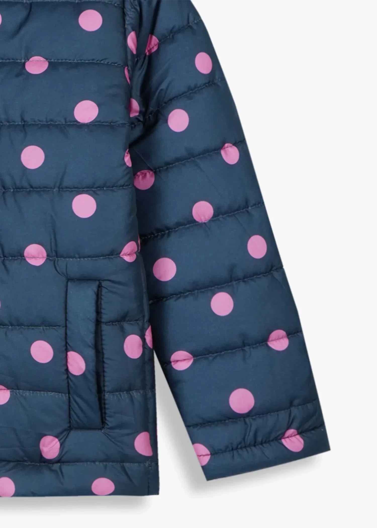 polyester Jacket in Navy blue
