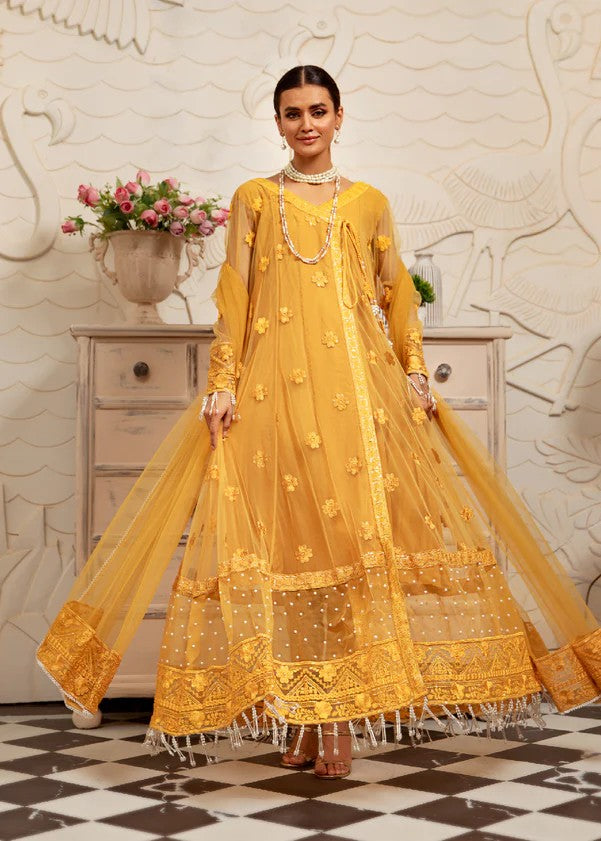 net Angrakha in Yellow