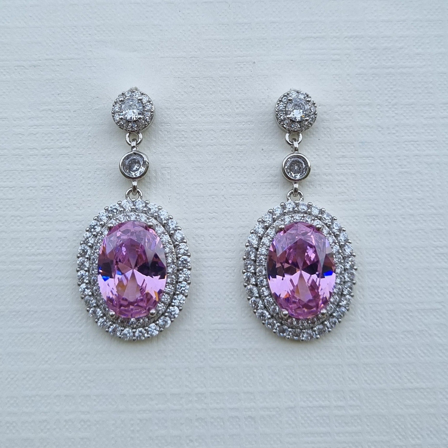 Earrings in Pink Color by - Trendy Women Earrings MQJ8396