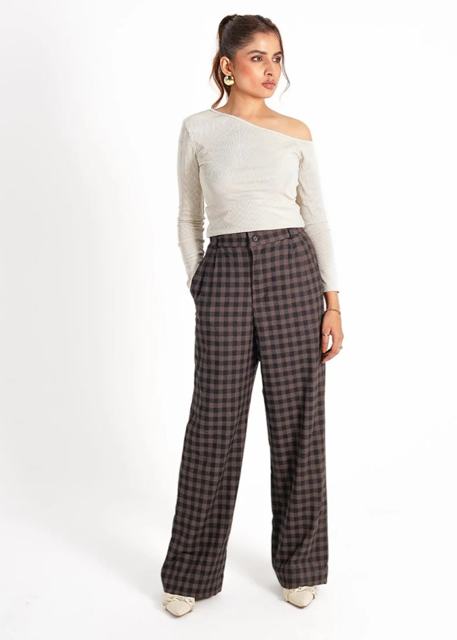 polycotton Pants in Multi