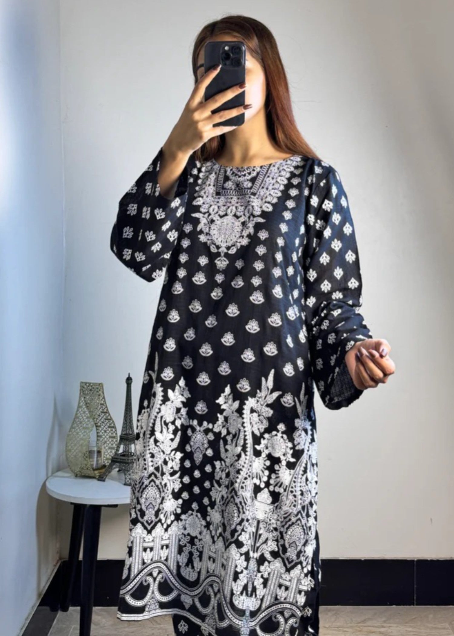 lawn Co Ord Sets in Black, white