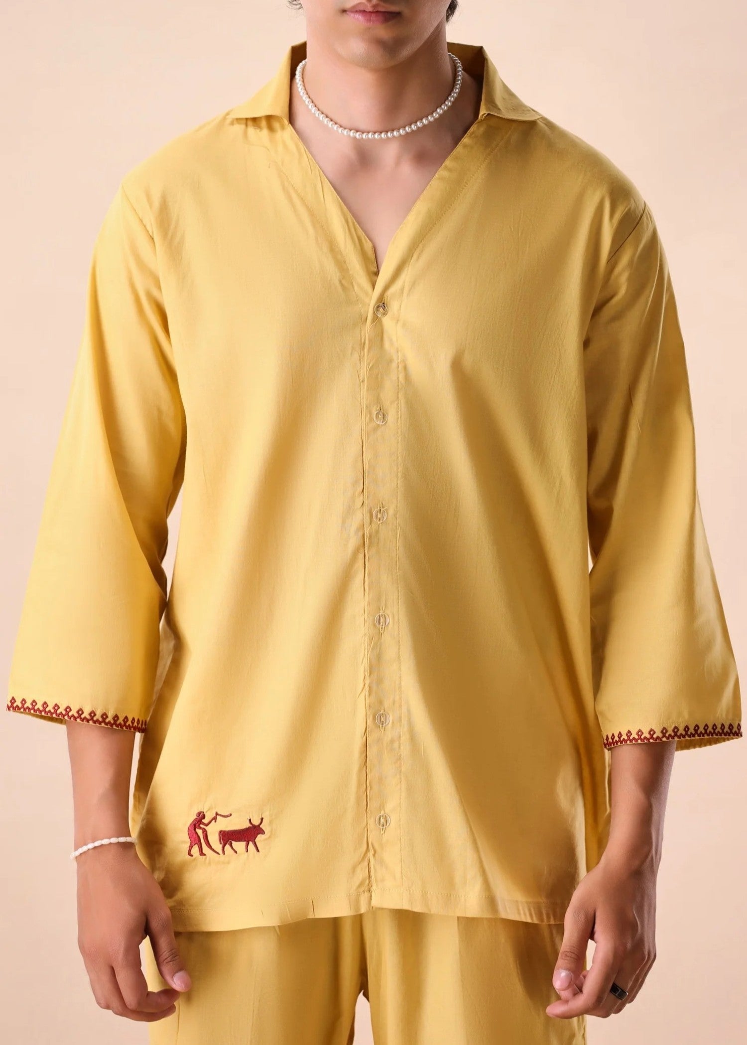 Co ord Set in Yellow