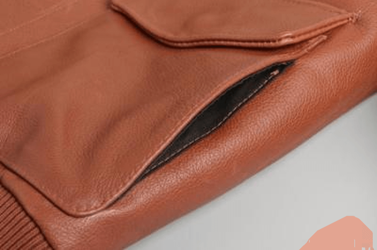 Genuine Leather Men'S Casual Youth Short Slim-Fit Leather Jacket