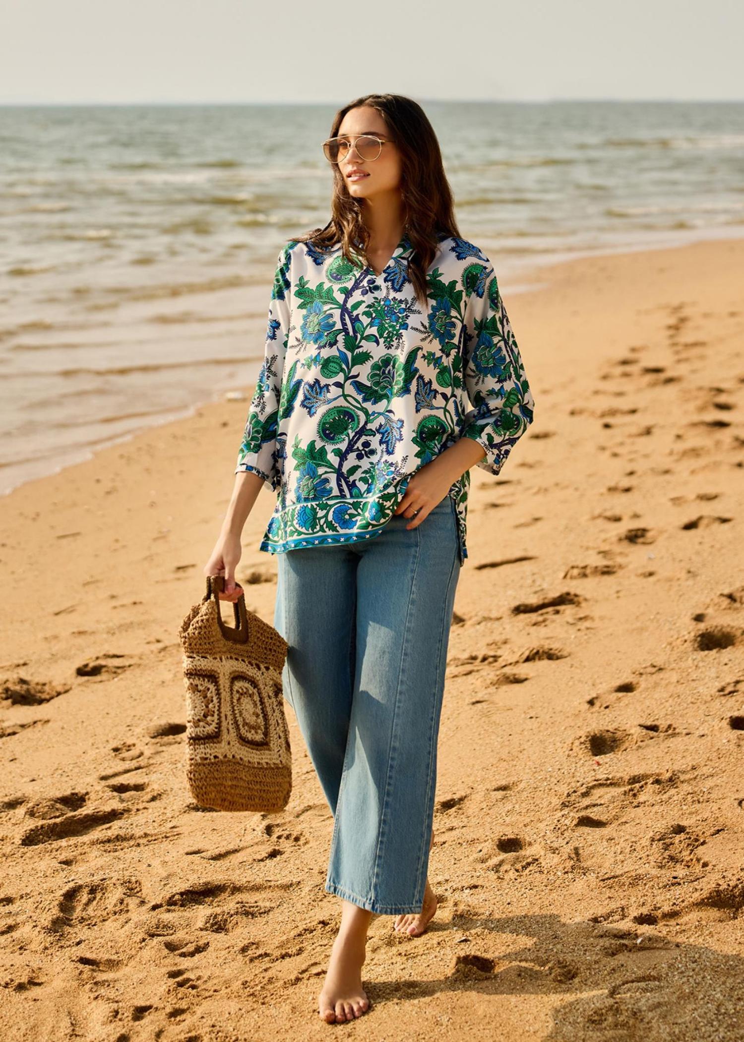 lawn Tunic in Multi