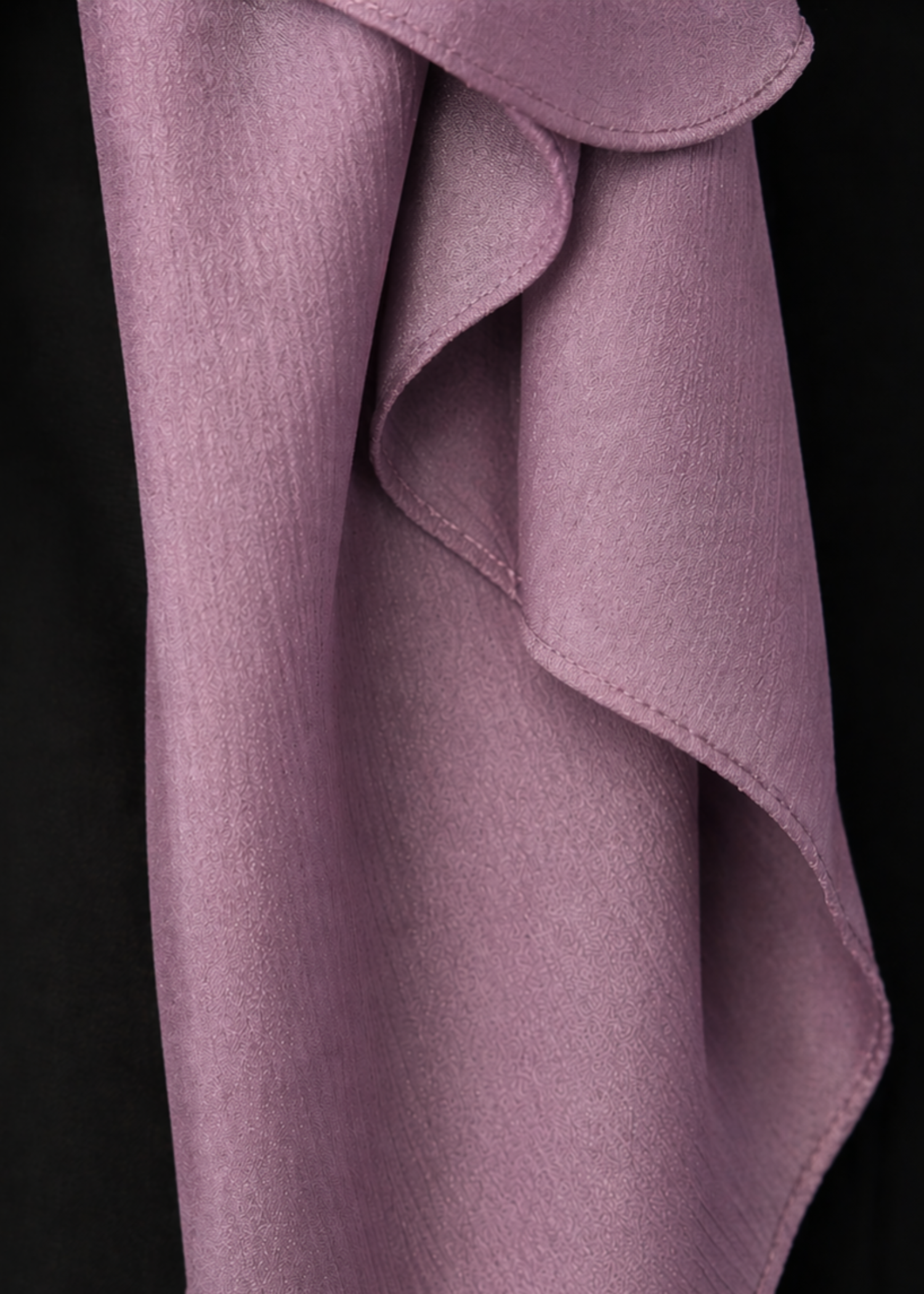 chiffon silk Hijab in Mauve