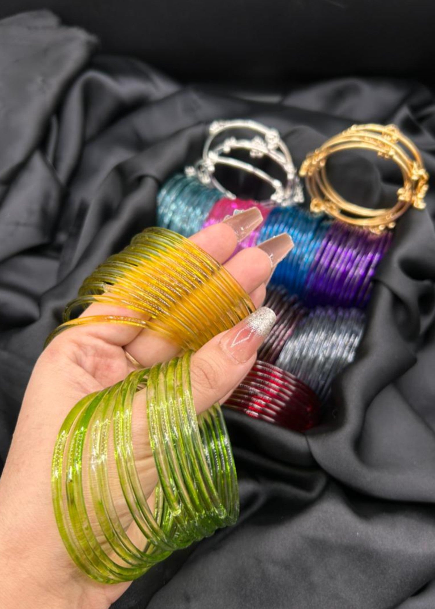Bangles in Multi Color by - Trendy Women Bangles JAI3059