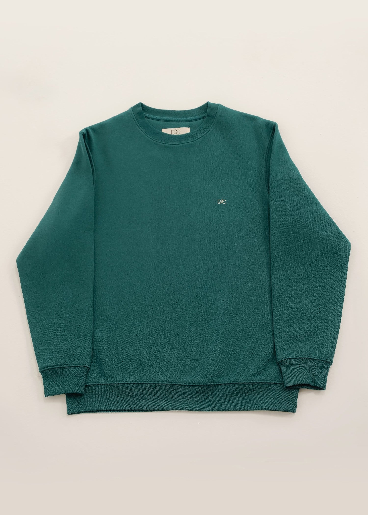 fleece Sweatshirt in Pine green