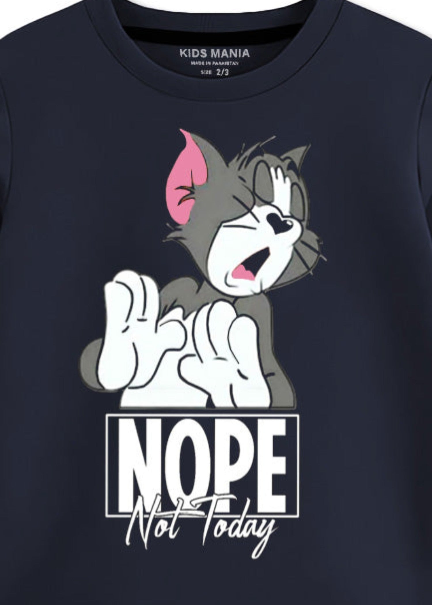 fleece Sweatshirt in Navy blue