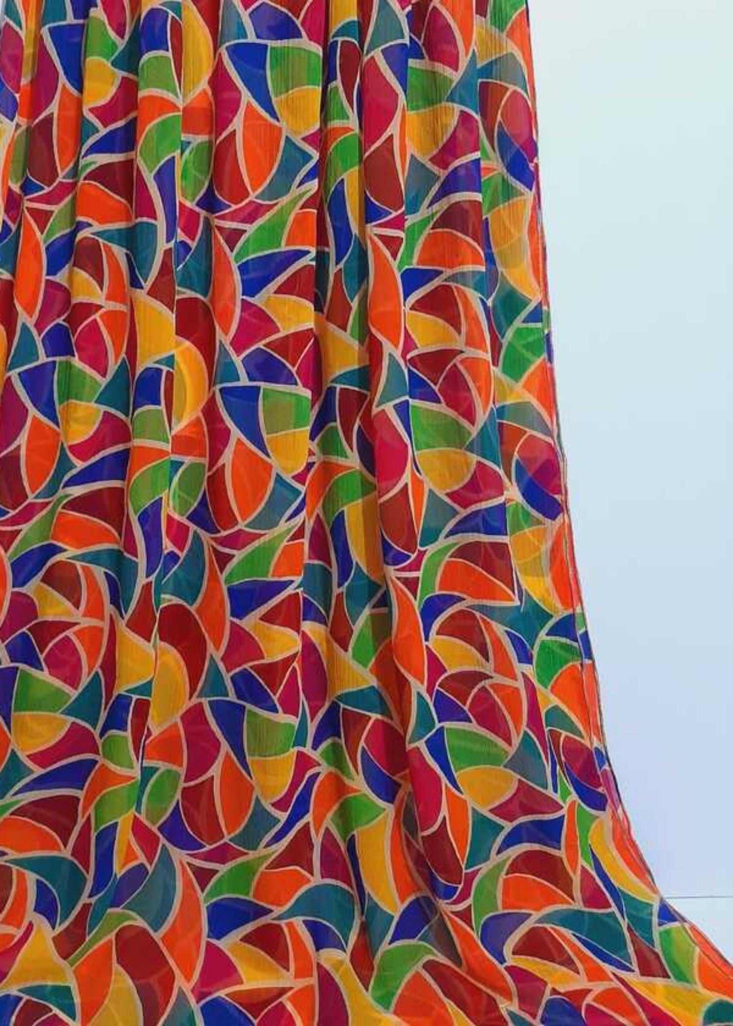 Dupatta in Multi Color by - Trendy Women Dupatta RRW2173