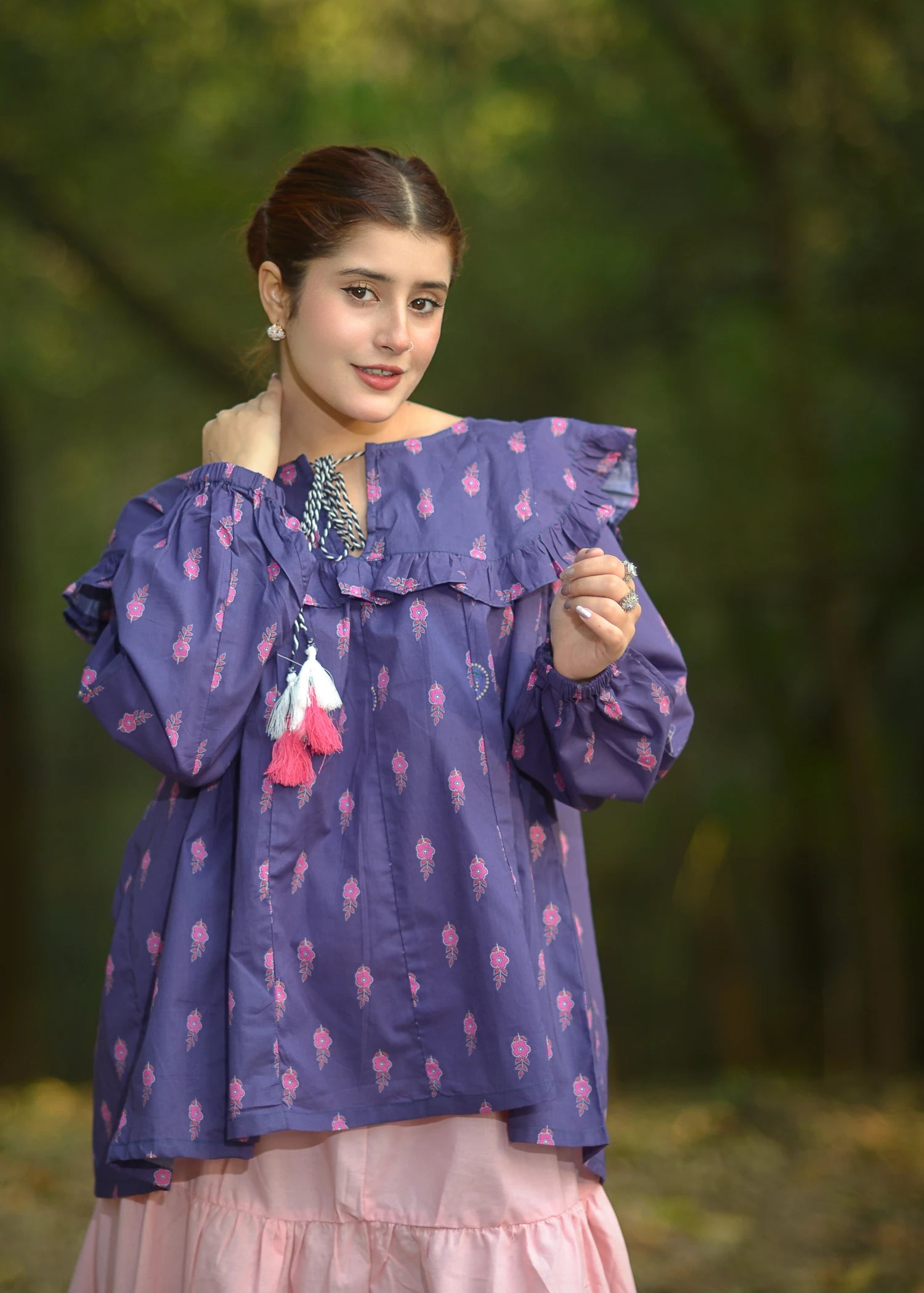 cotton Top in Purple rain