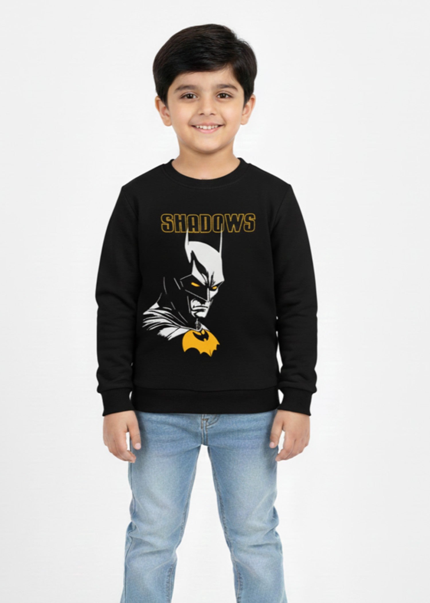 fleece Sweatshirt in Charcoal