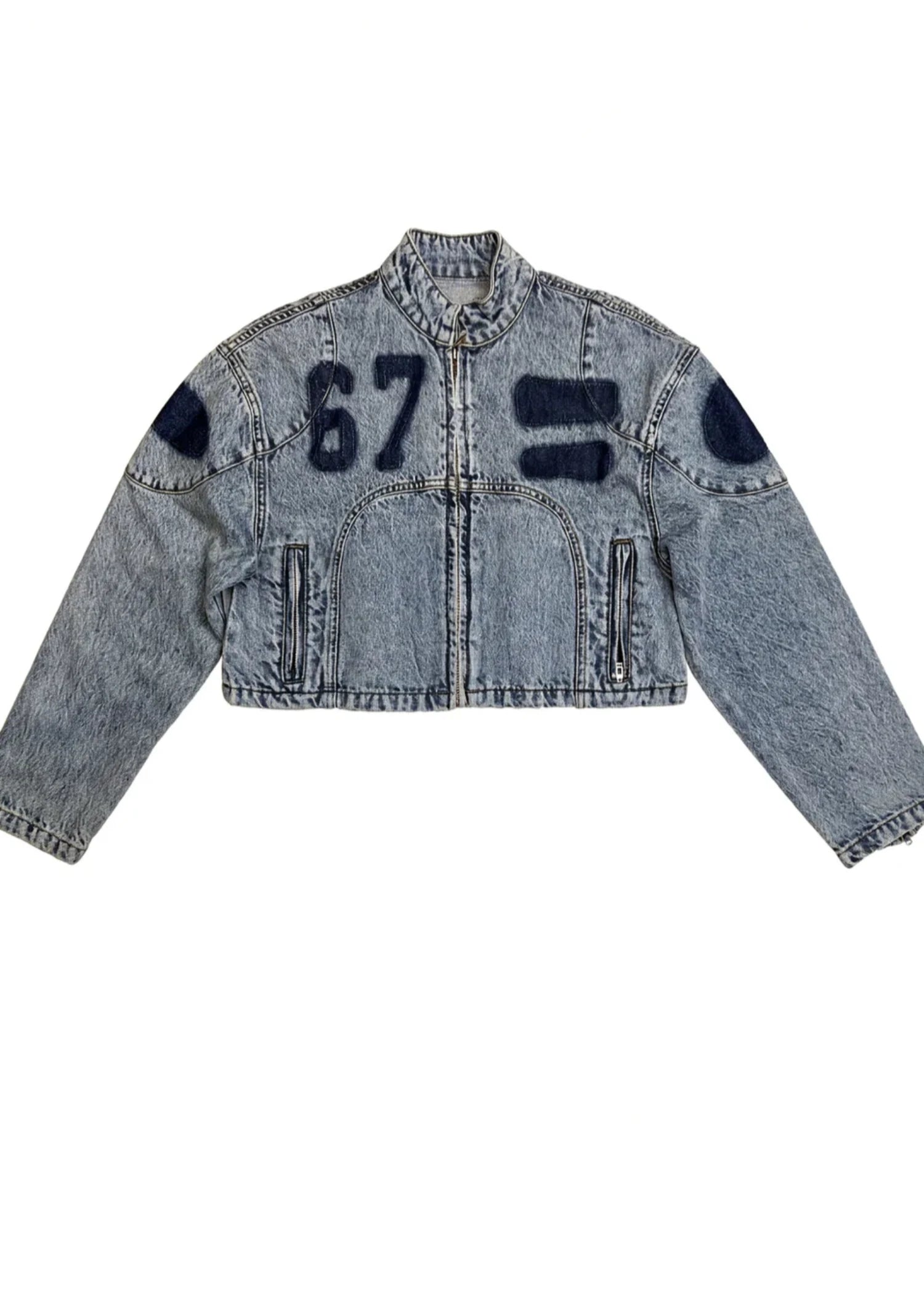 denim Jacket in Sky blue