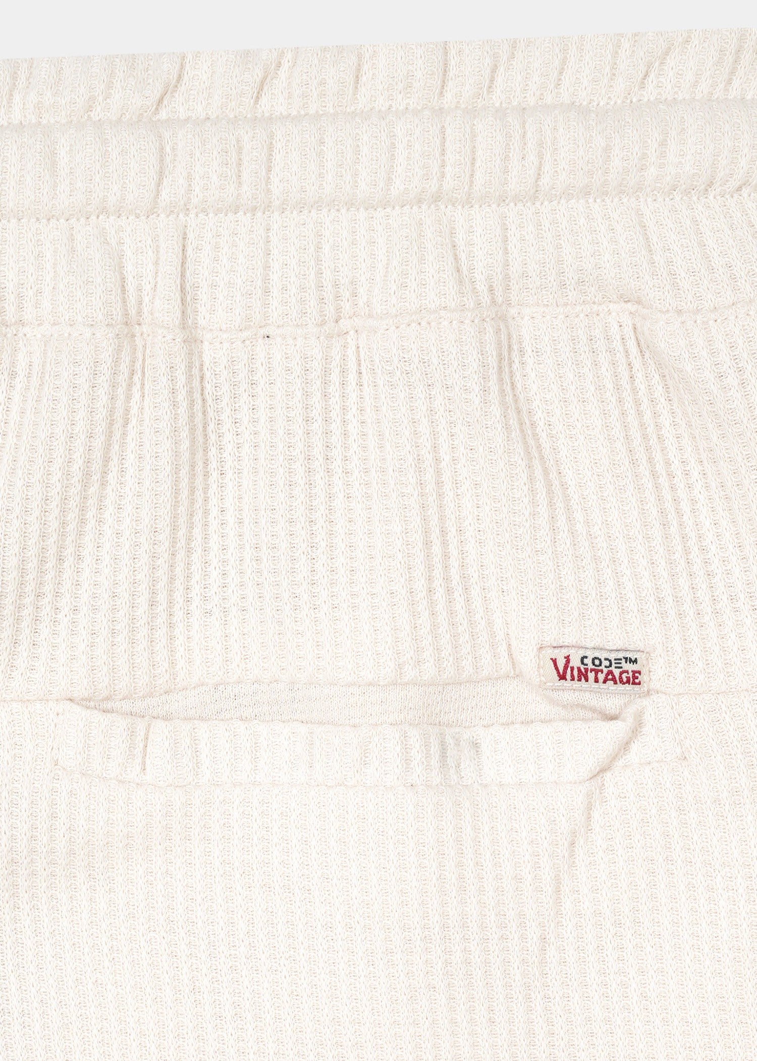 pure cotton Shorts in Cream