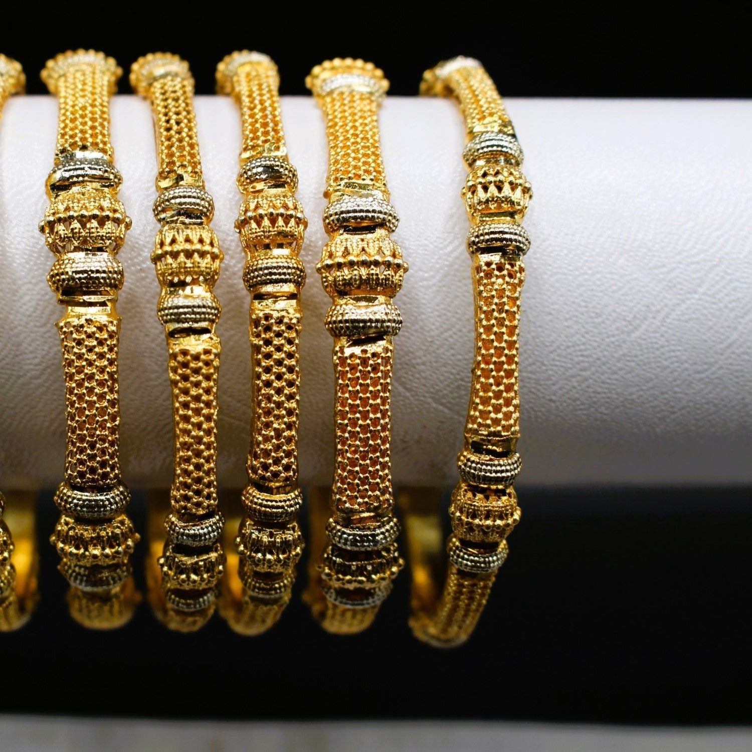 Bangles in Gold Color by - Trendy Women Bangles XAT0069