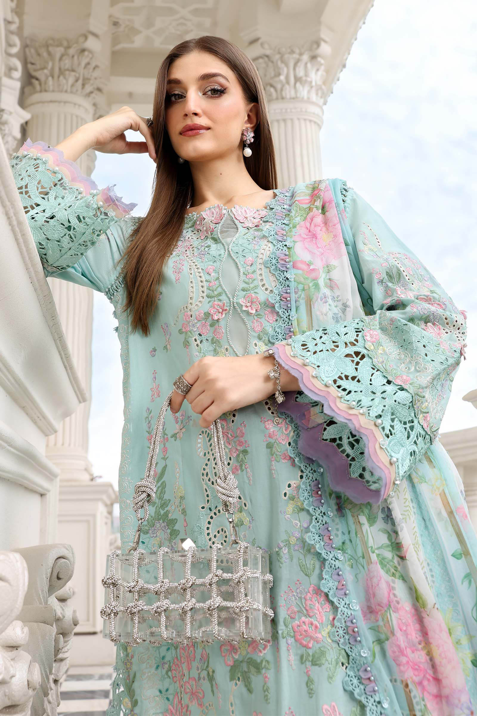 Eid Festive Luxury Lawn – EL26-15