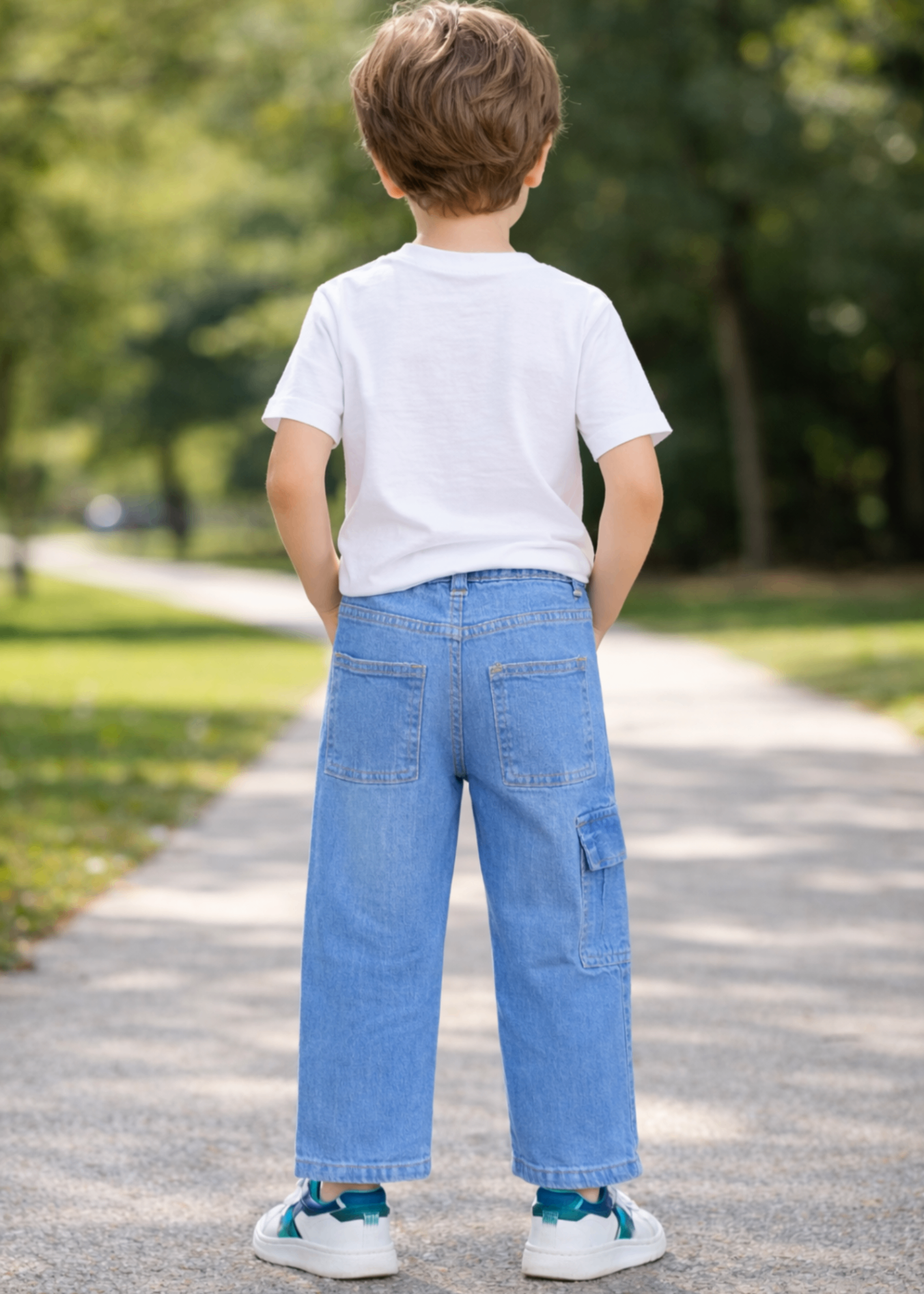 stretch denim Jeans in Blue