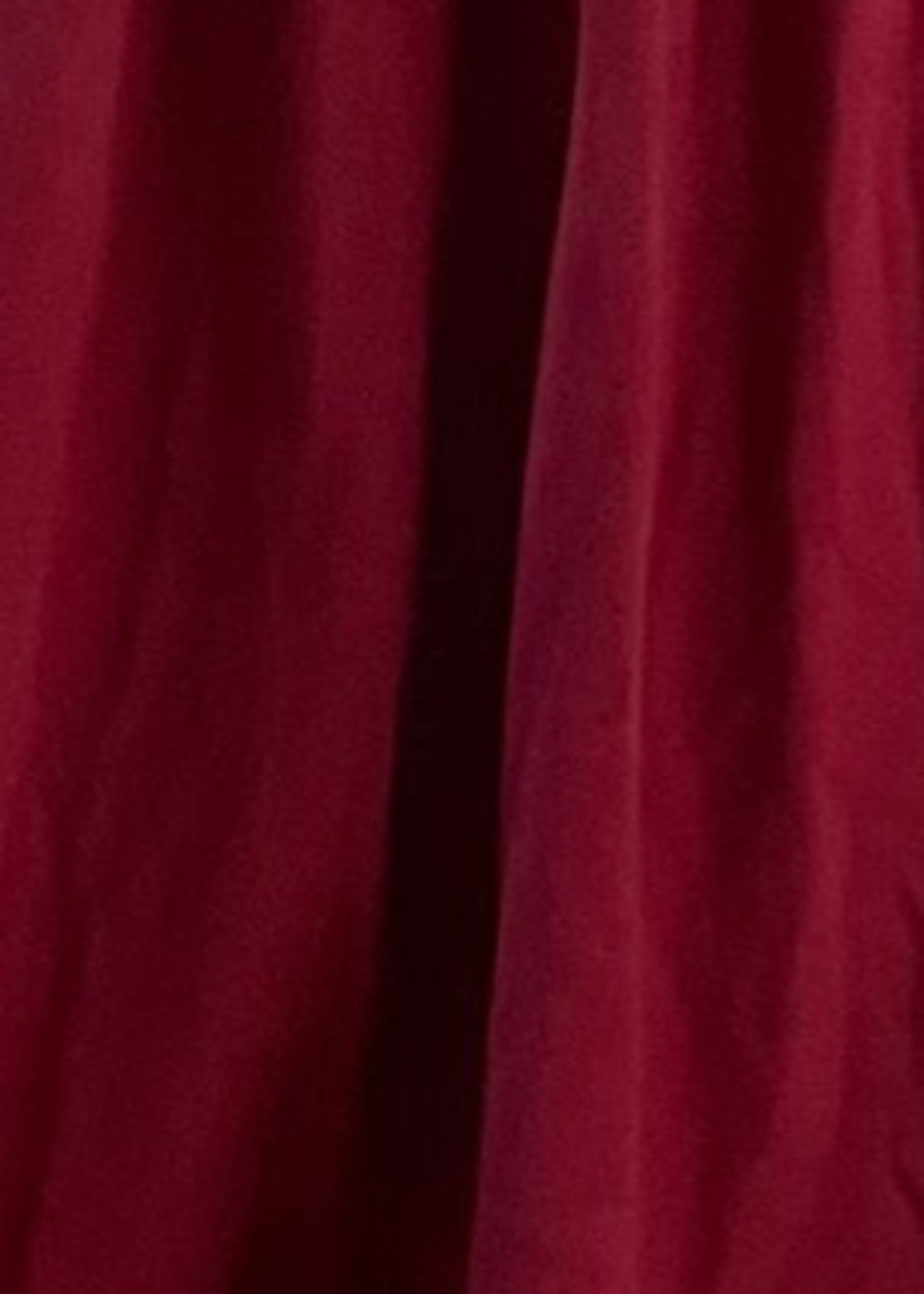 fleece Maxi in Cherry red