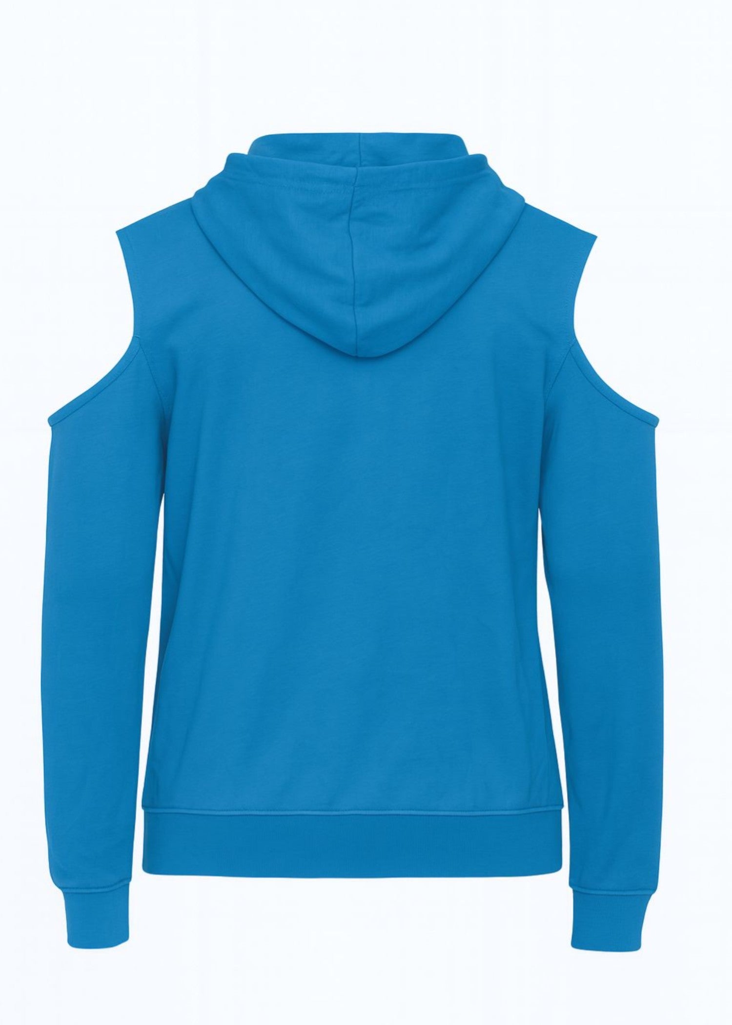 fleece Hoodie in Royal blue