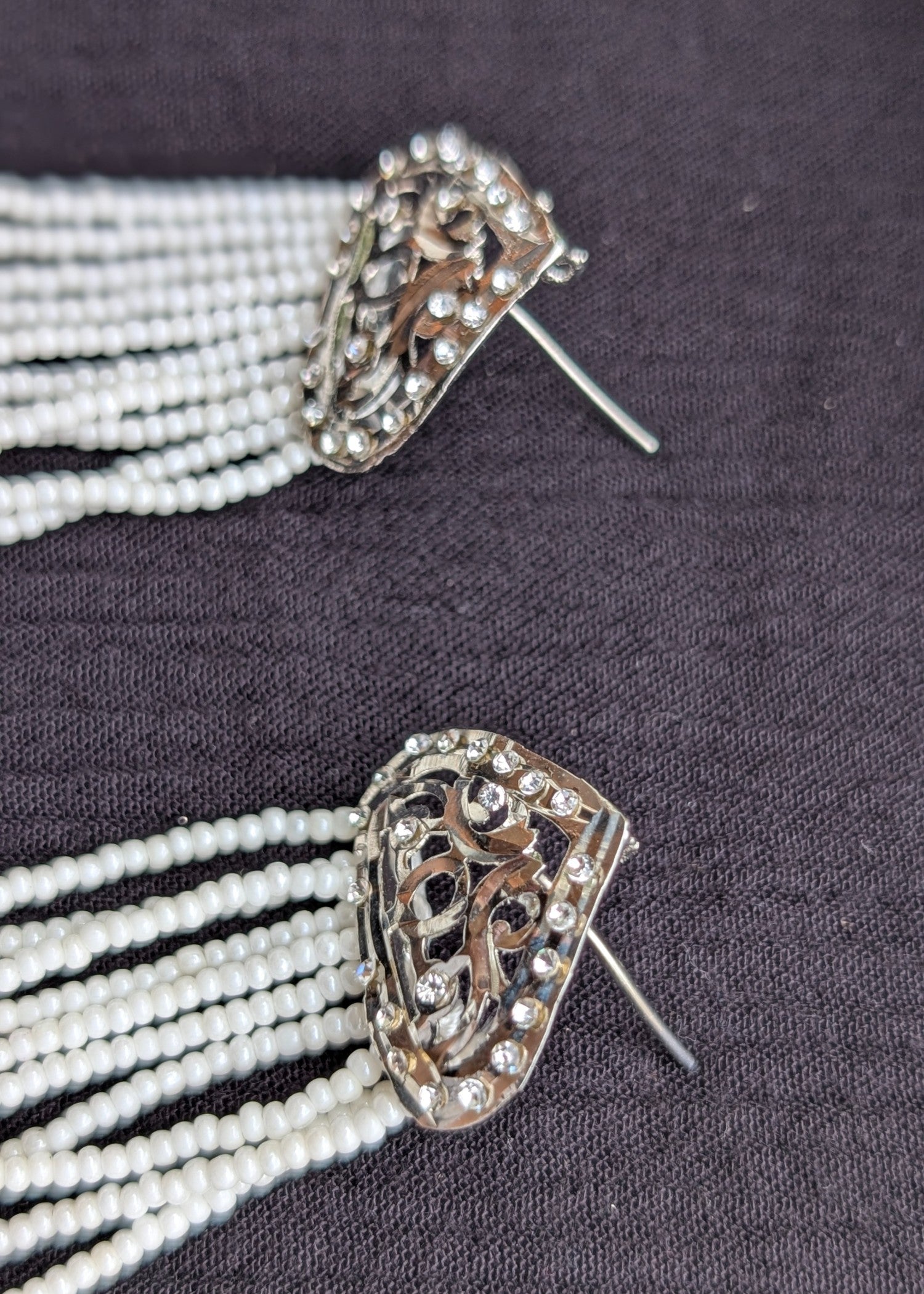 Earrings in Silver Color by - Trendy Women Earrings JCE1077