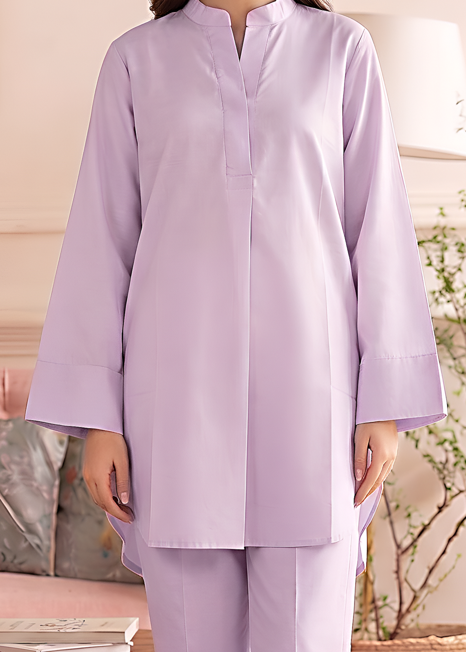 cotton Co Ord Sets in Violet