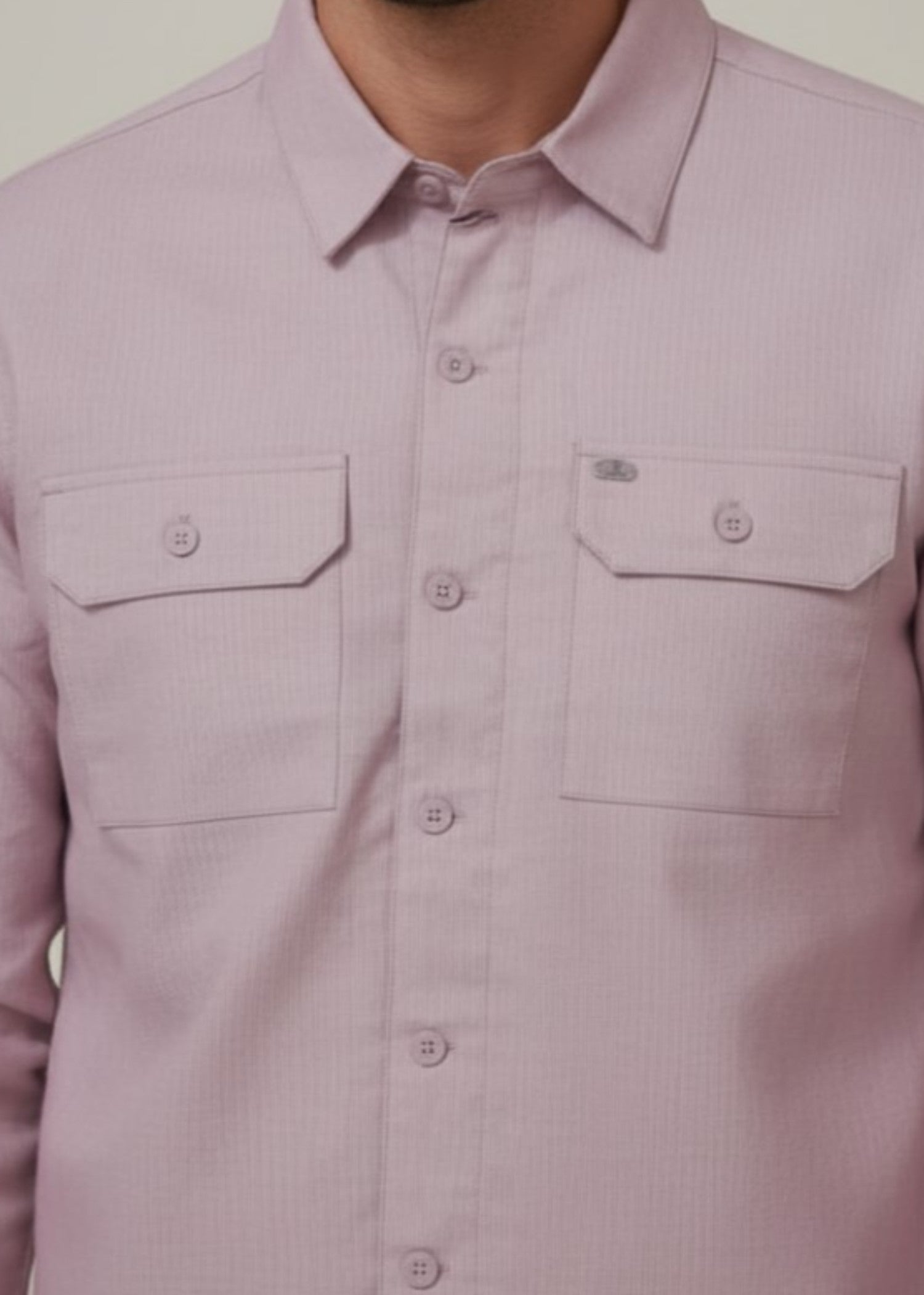 cotton viscose Casual Shirt in Pink