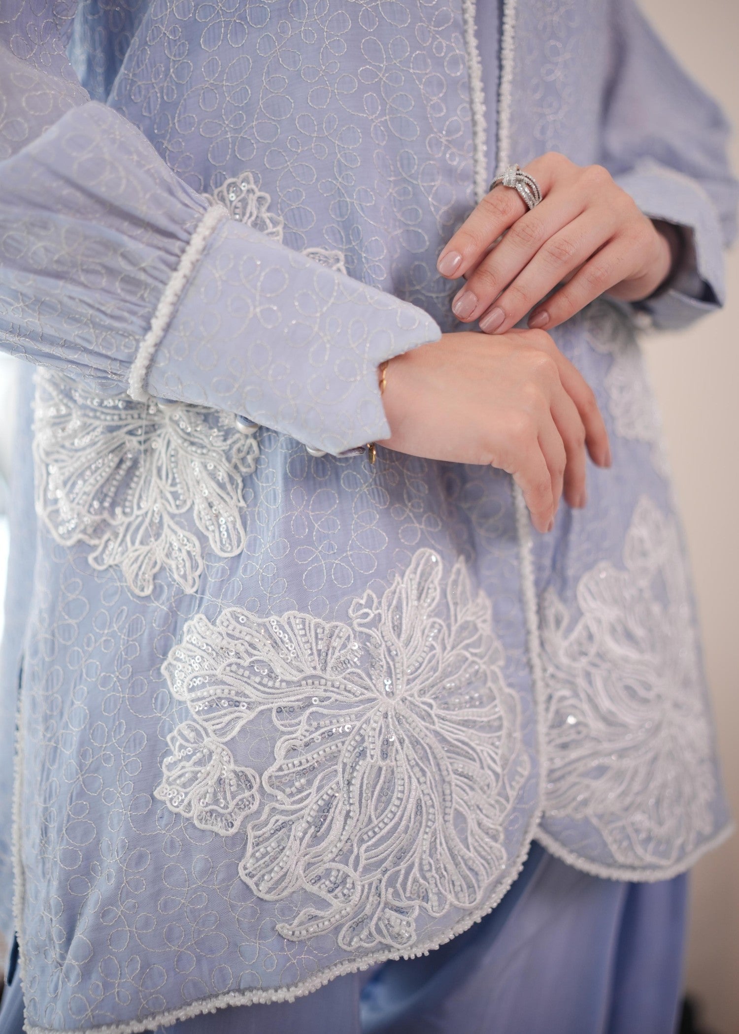 cotton Jacket in Lavender