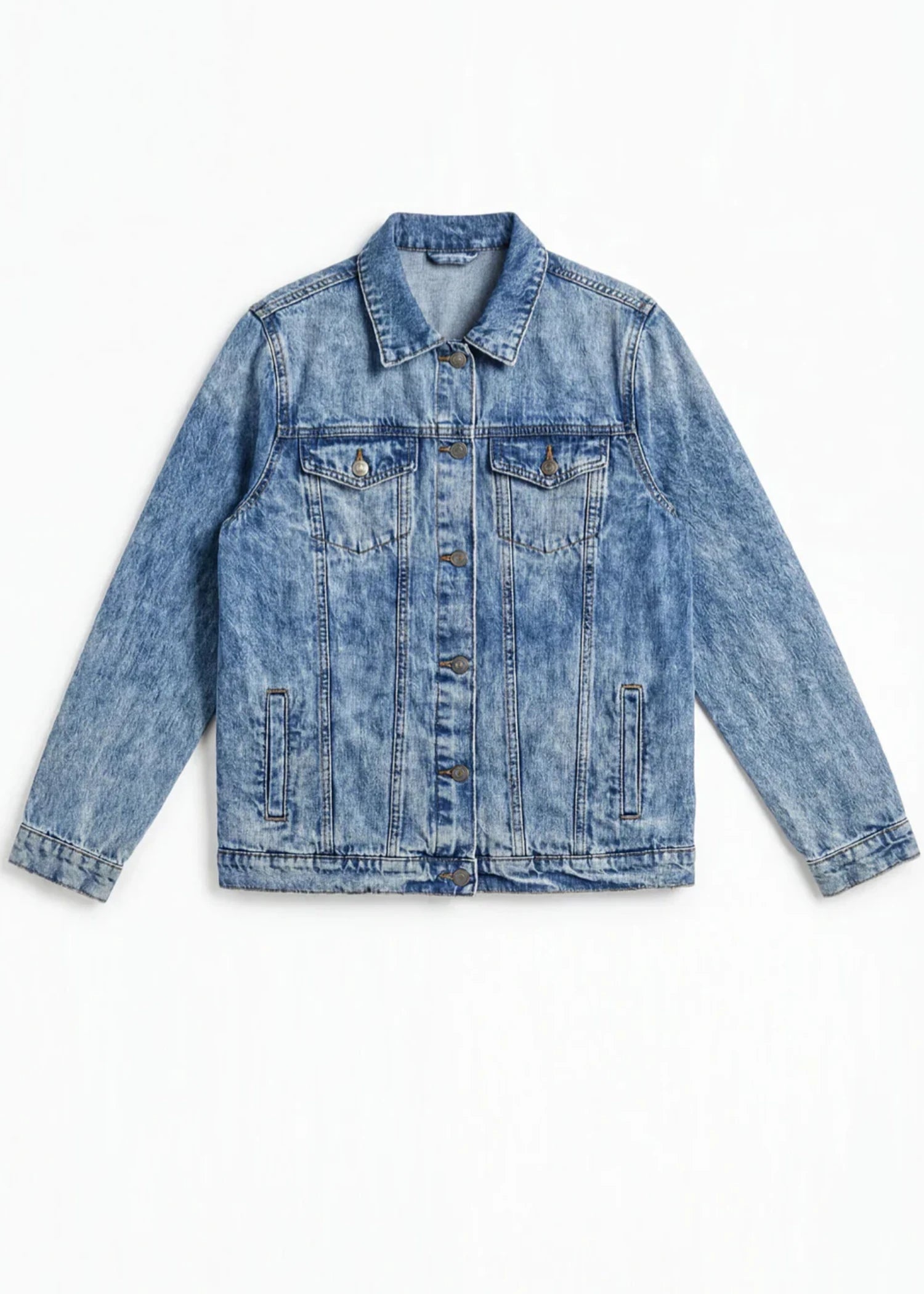 cotton Jacket in Denim