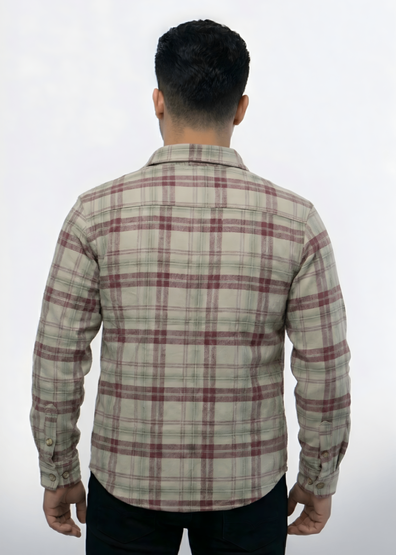 wool viscose Casual Shirt in Off-white