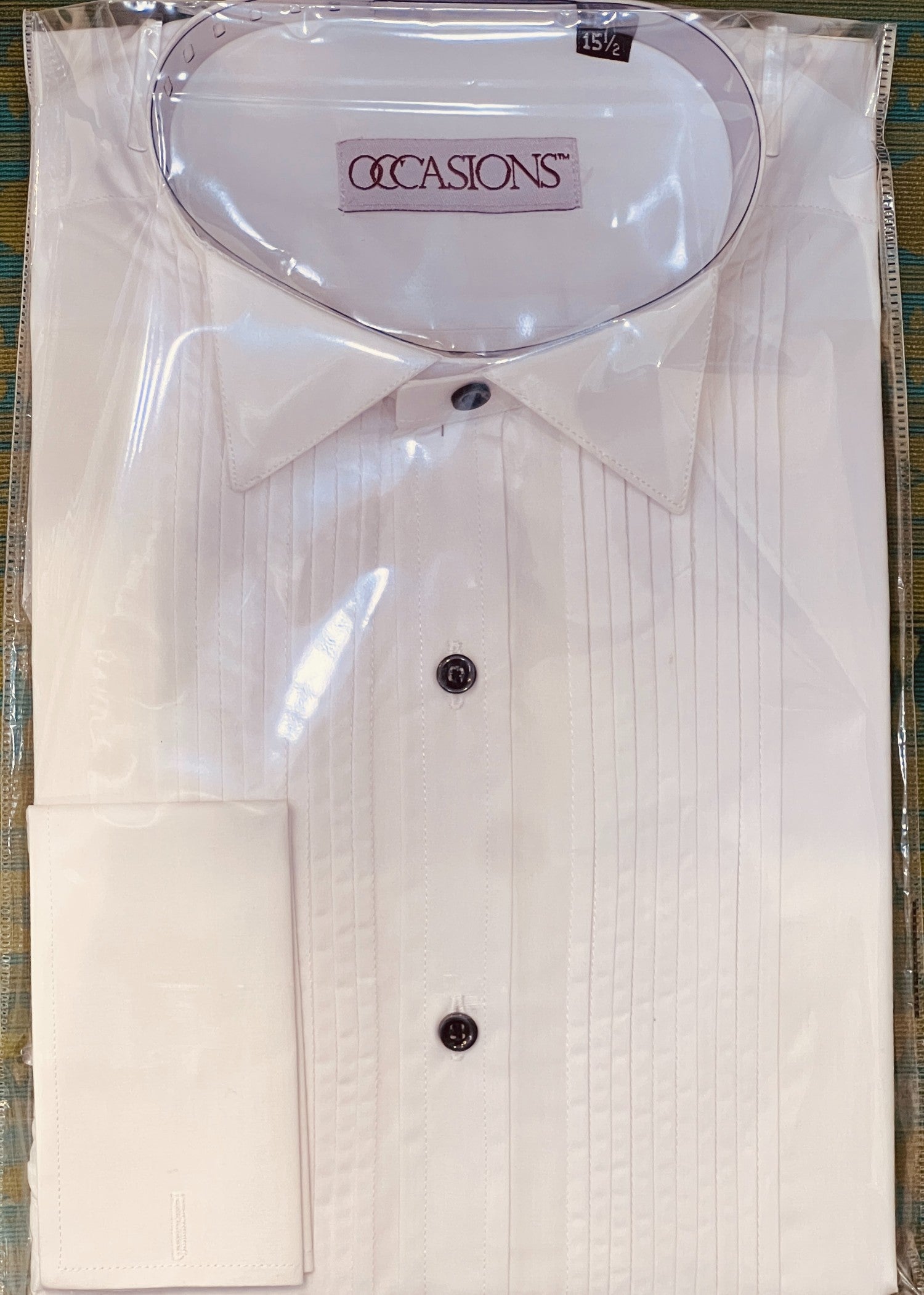 cotton Formal Shirt in Pearl white