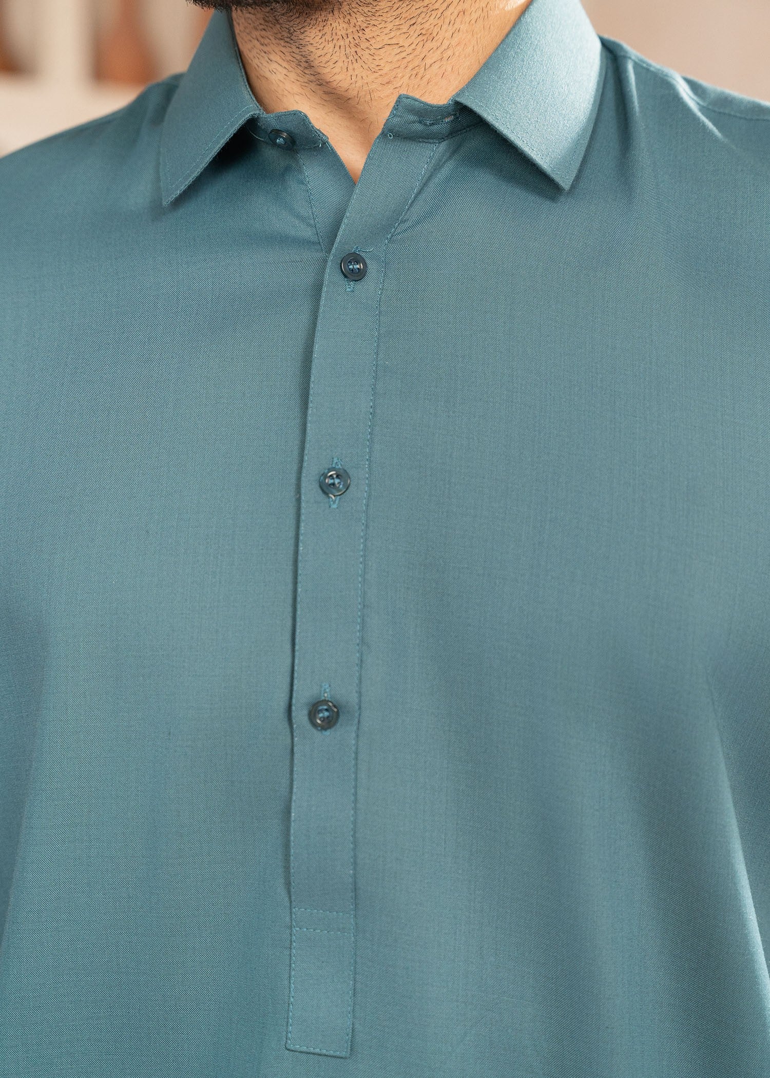 wash & wear Shalwar Kameez in Aquamarine