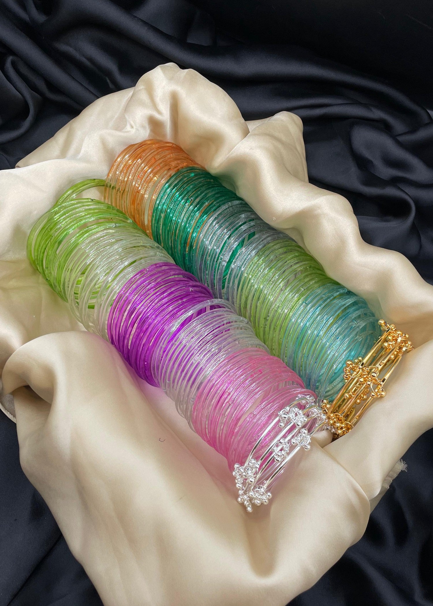 Bangles in Multi Color by - Trendy Women Bangles IAY8814