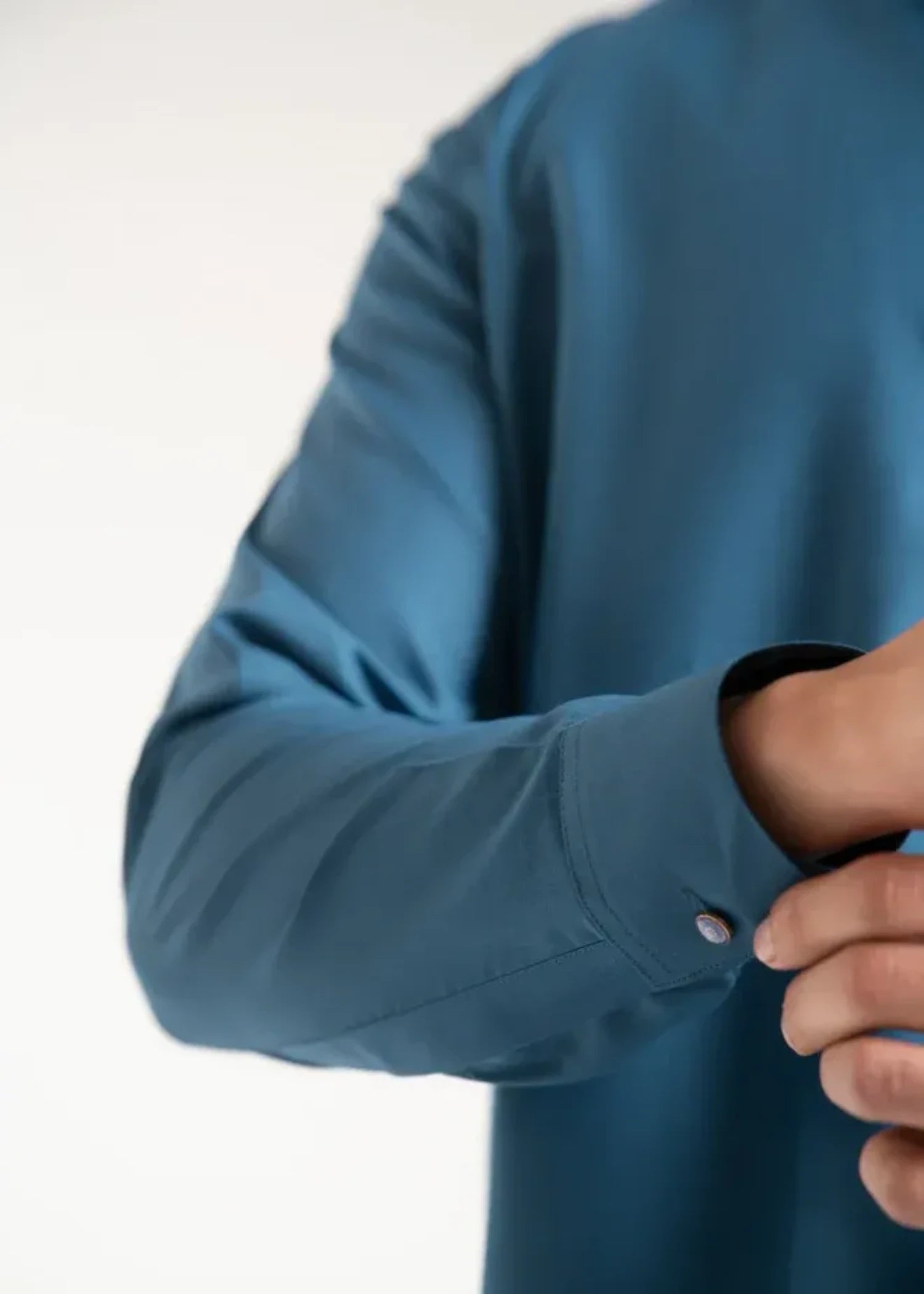 wash & wear Shalwar Kameez in Bondi blue